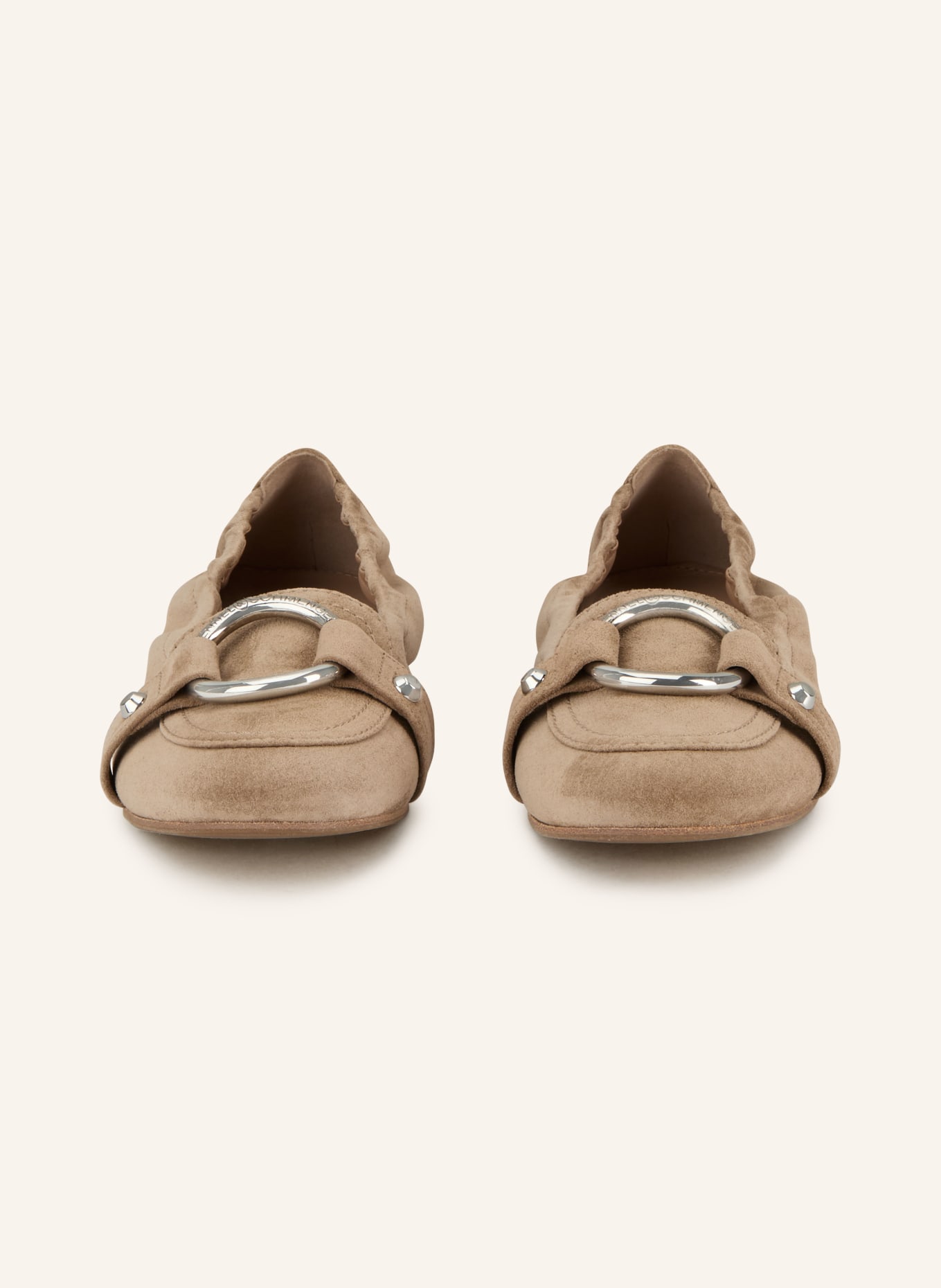 KENNEL & SCHMENGER Ballerinas LOLA: HELLBRAUN