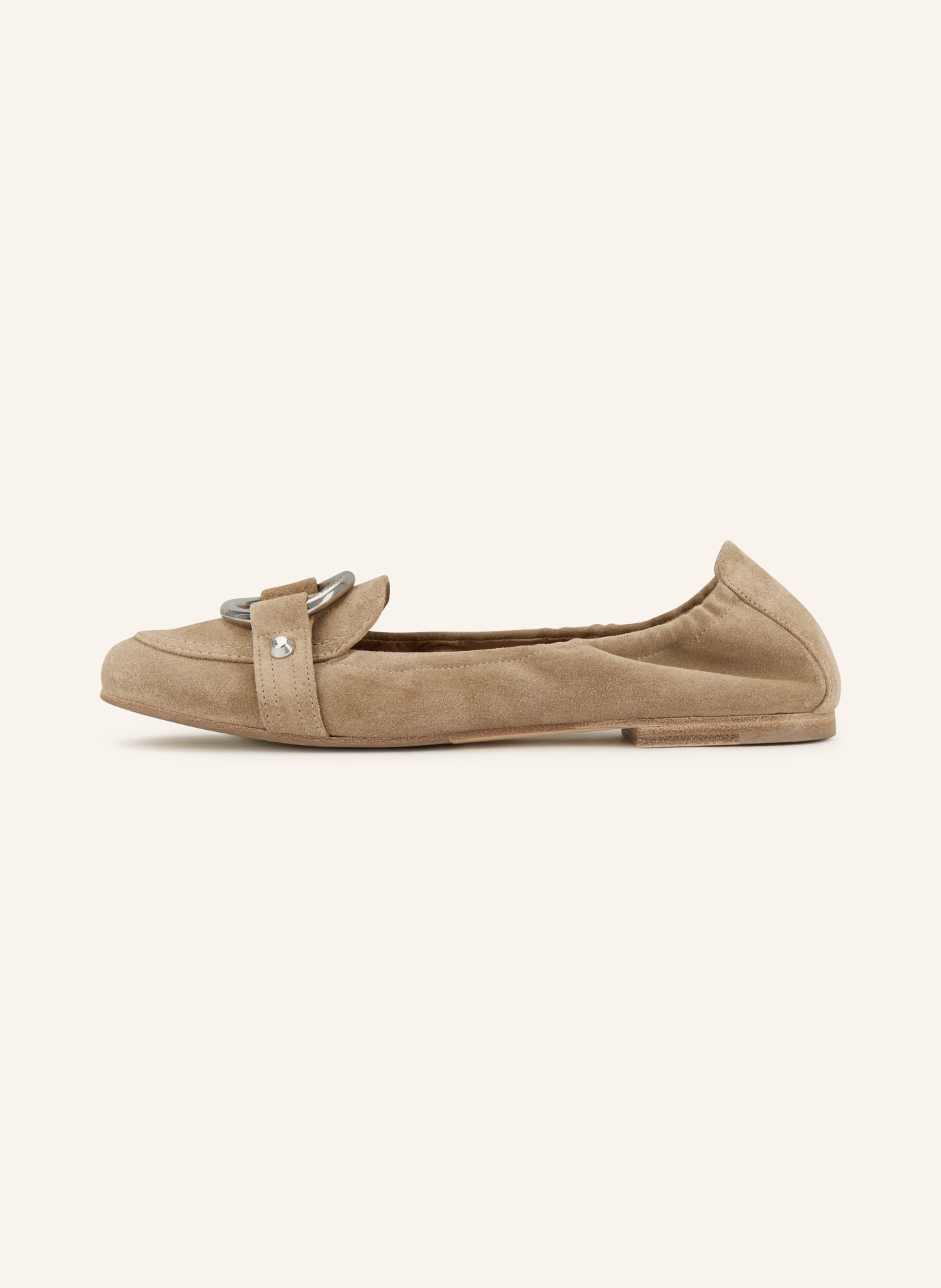 KENNEL & SCHMENGER Ballerinas LOLA: HELLBRAUN