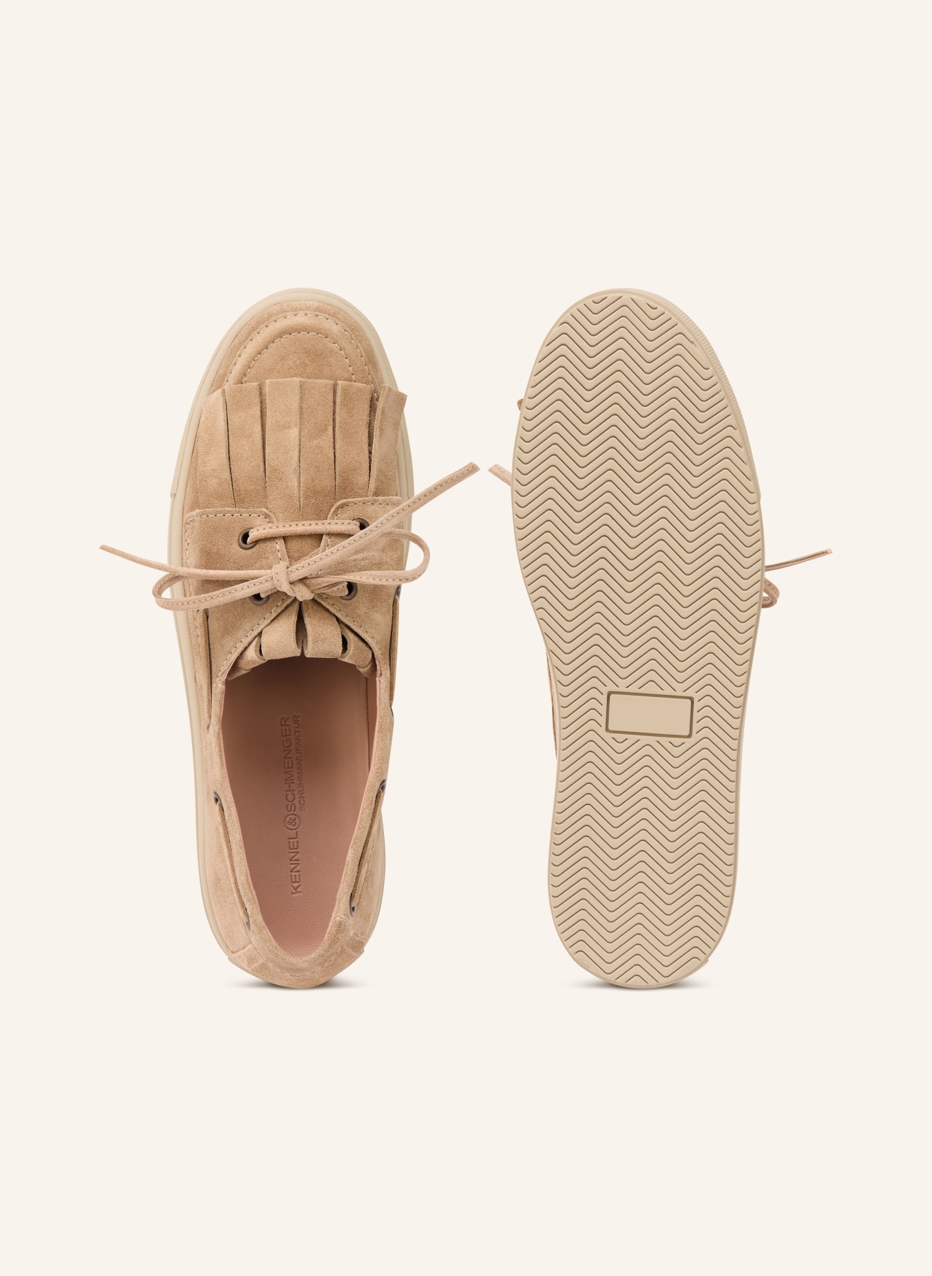 KENNEL & SCHMENGER Bootsschuhe LENI: HELLBRAUN