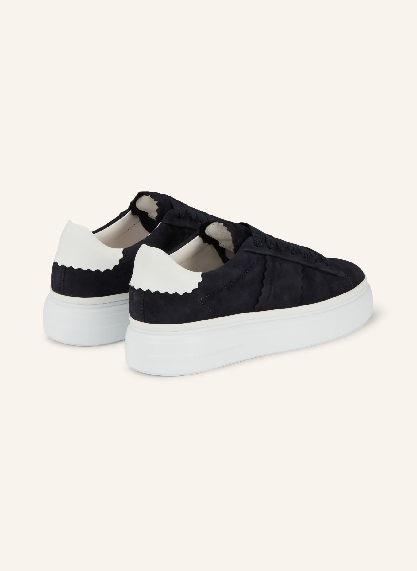 KENNEL & SCHMENGER Sneaker DIVE: DUNKELBLAU / WEISS