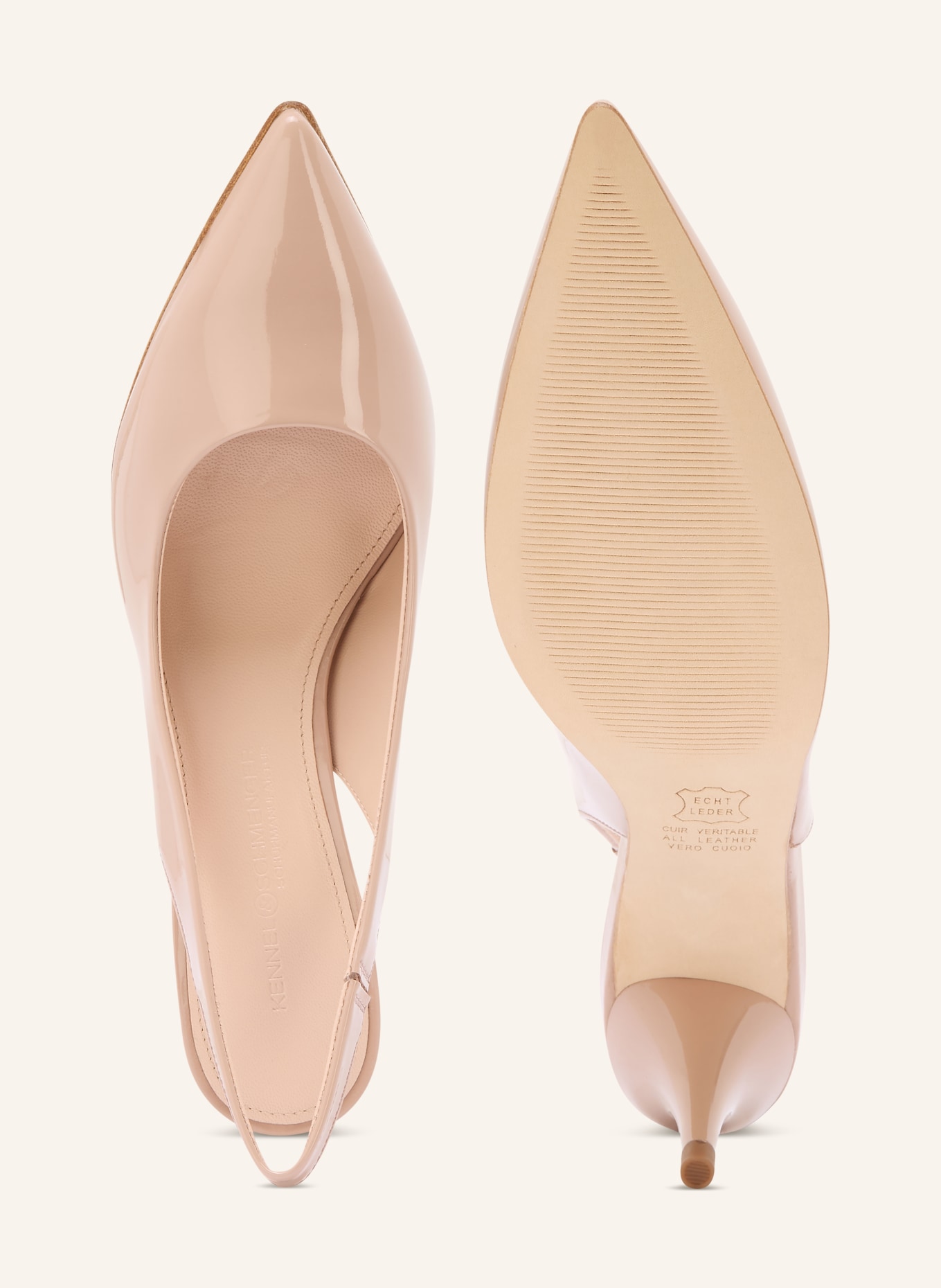KENNEL & SCHMENGER Sling pumps SIA: BEIGE