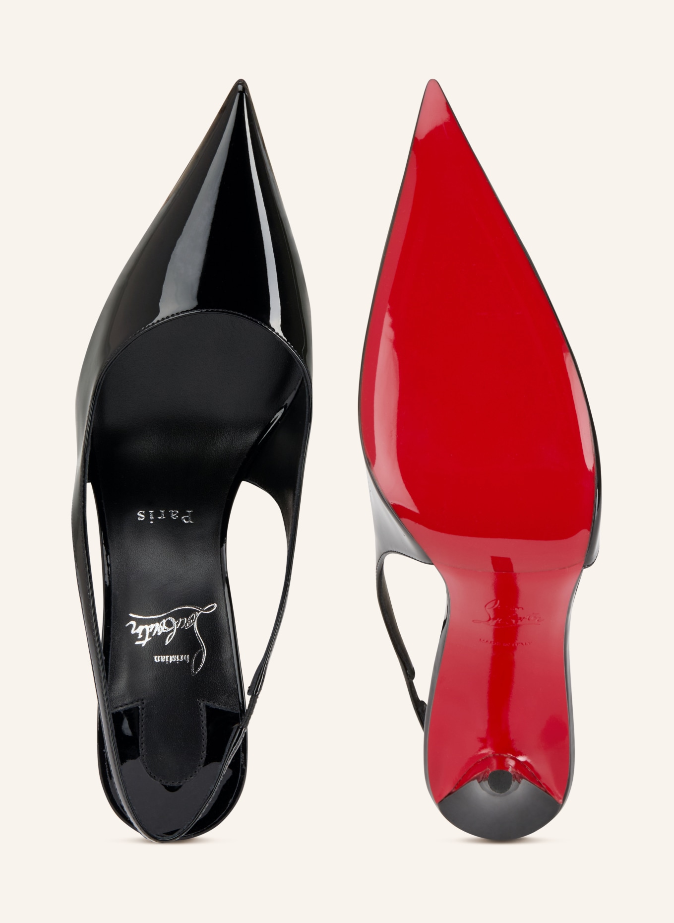 Christian Louboutin Slingpumps MISS Z 100: SCHWARZ