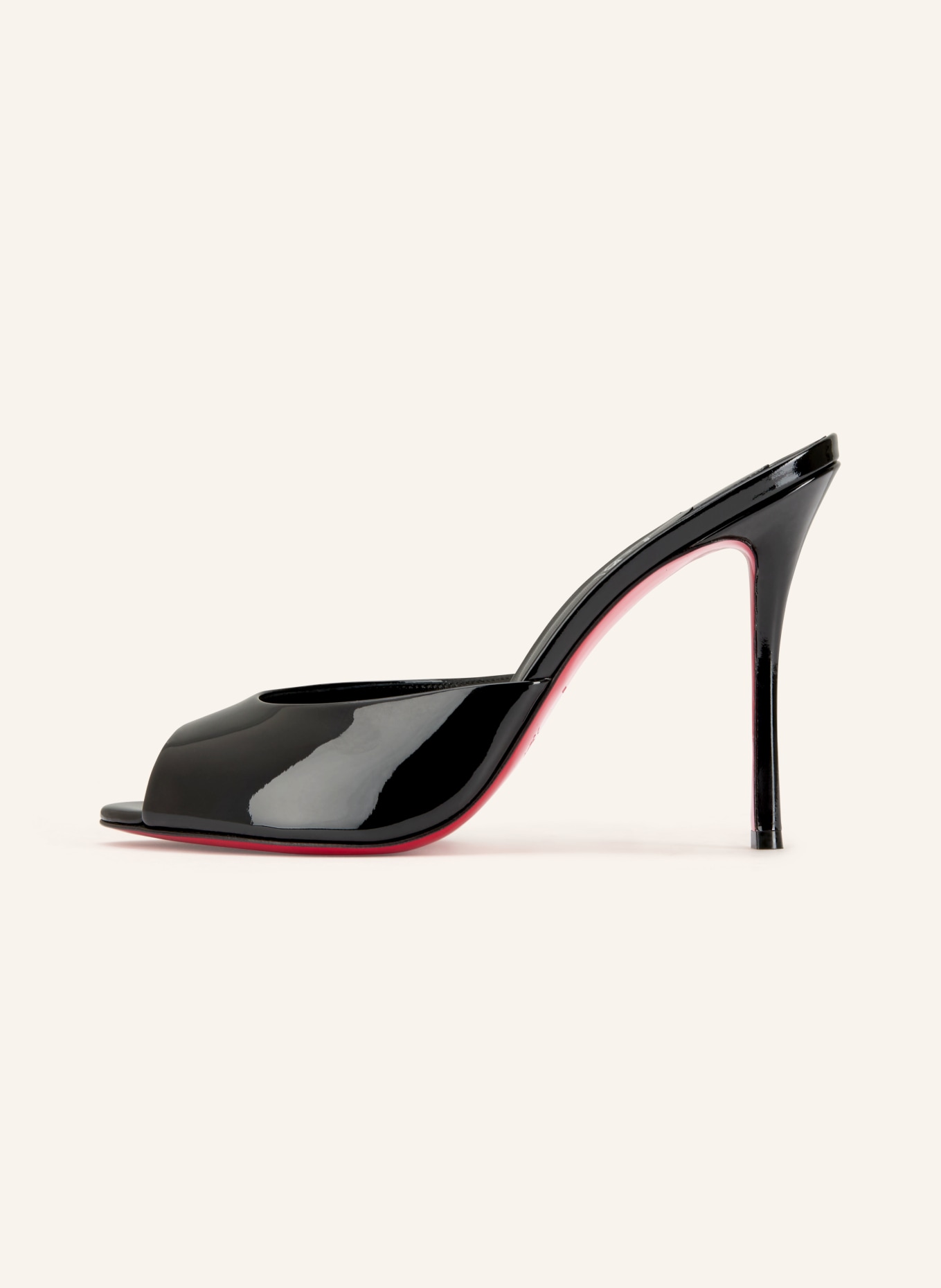 Christian Louboutin Mules ME DOLLY 100: SCHWARZ
