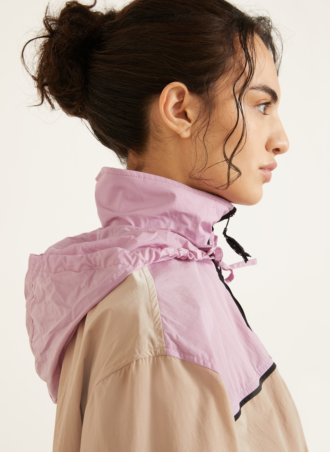 MARNI blouson: BEIGE / ROSE