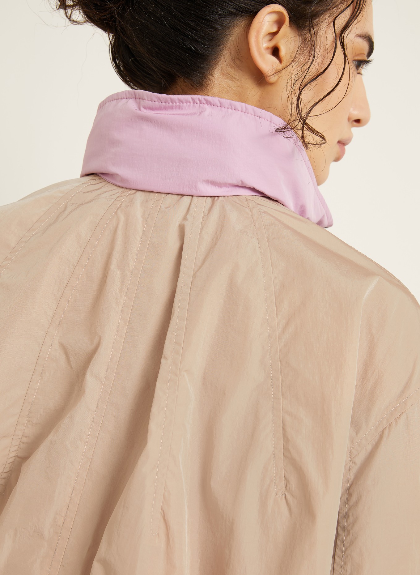 MARNI blouson: BEIGE / ROSE