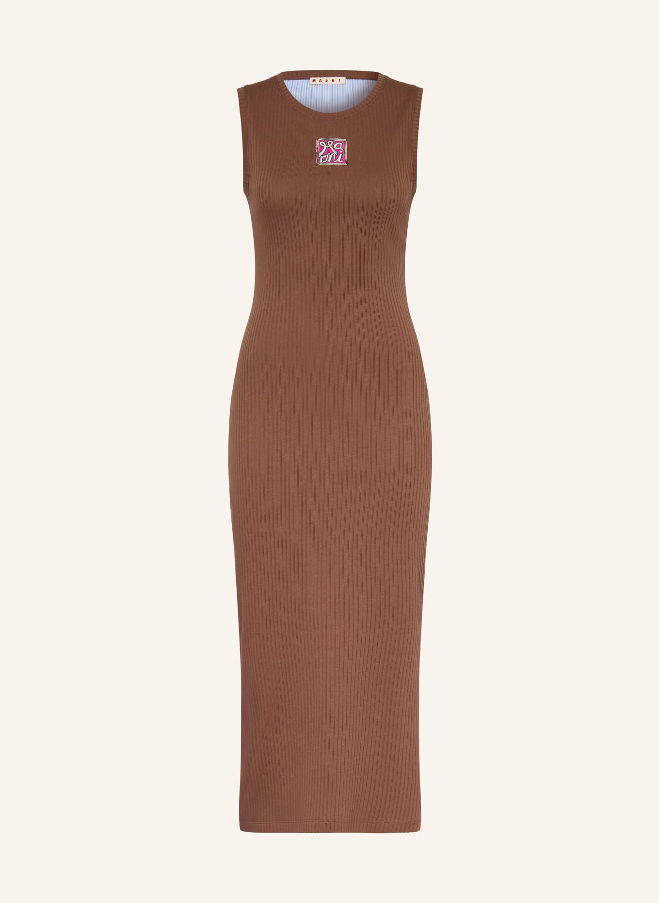 MARNI Jerseykleid: BRAUN