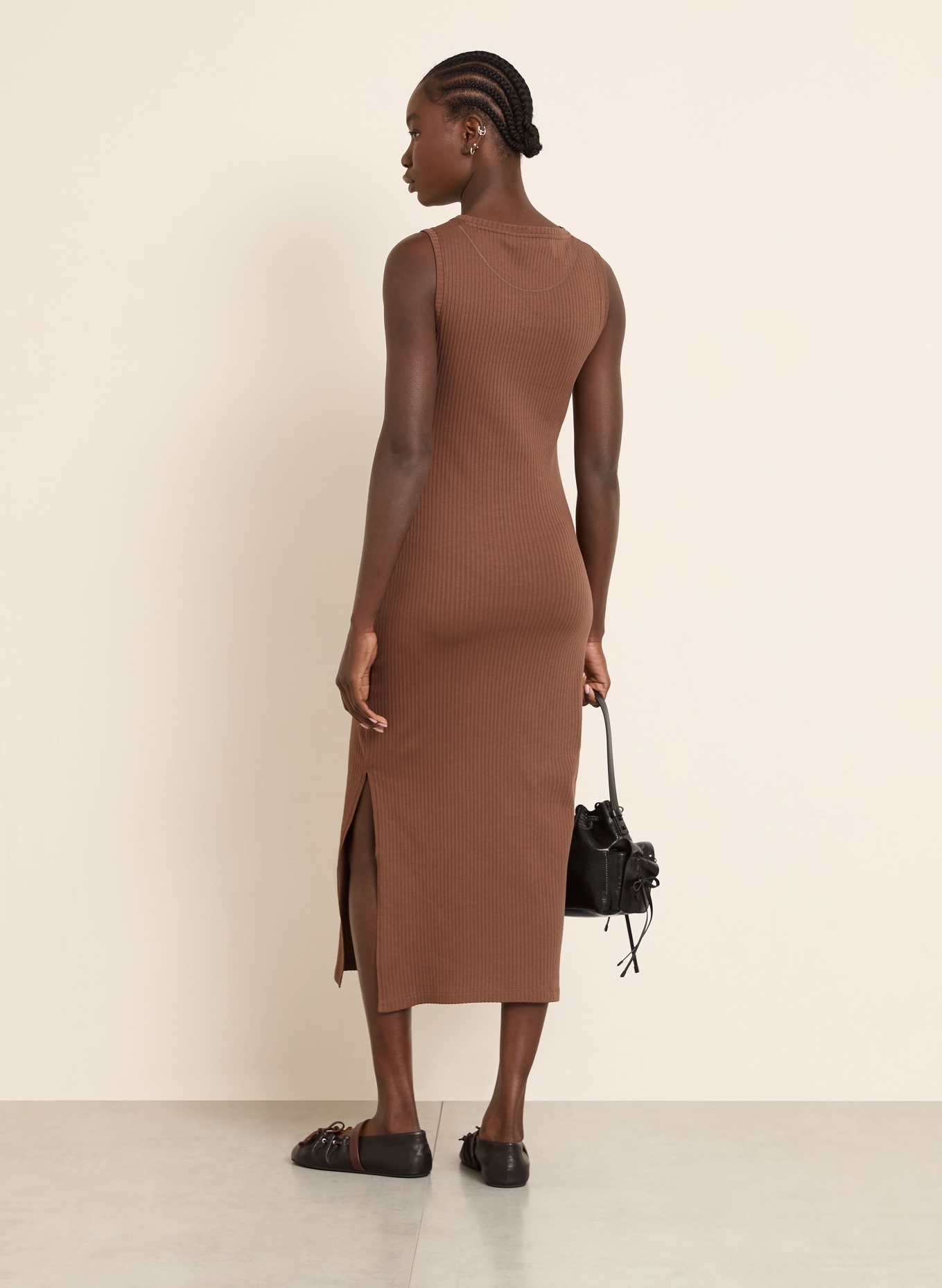 MARNI Jerseykleid: BRAUN