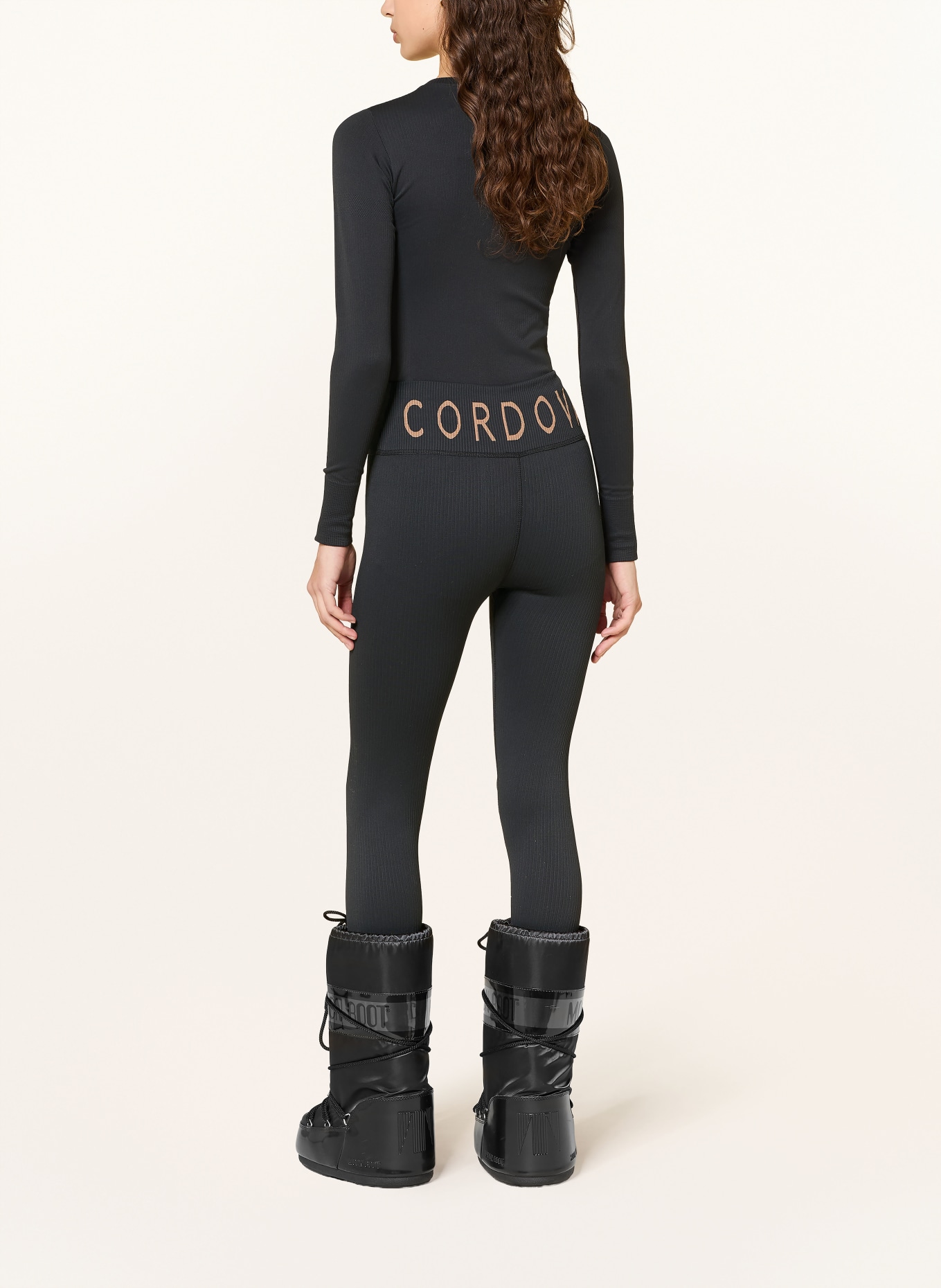 CORDOVA BASELAYER functional shirt: BLACK