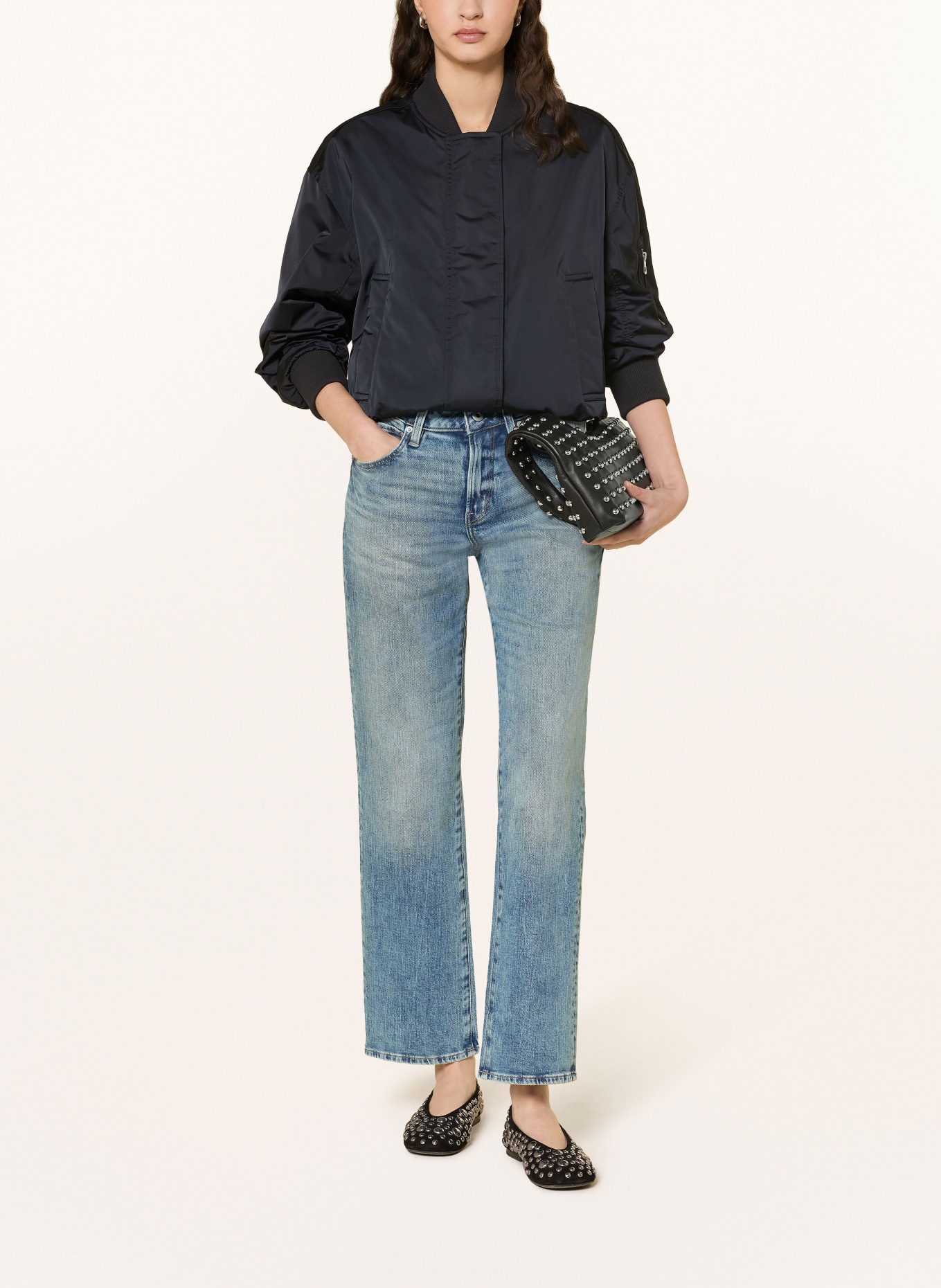 G-Star Straight Jeans: H914 faded blue halite