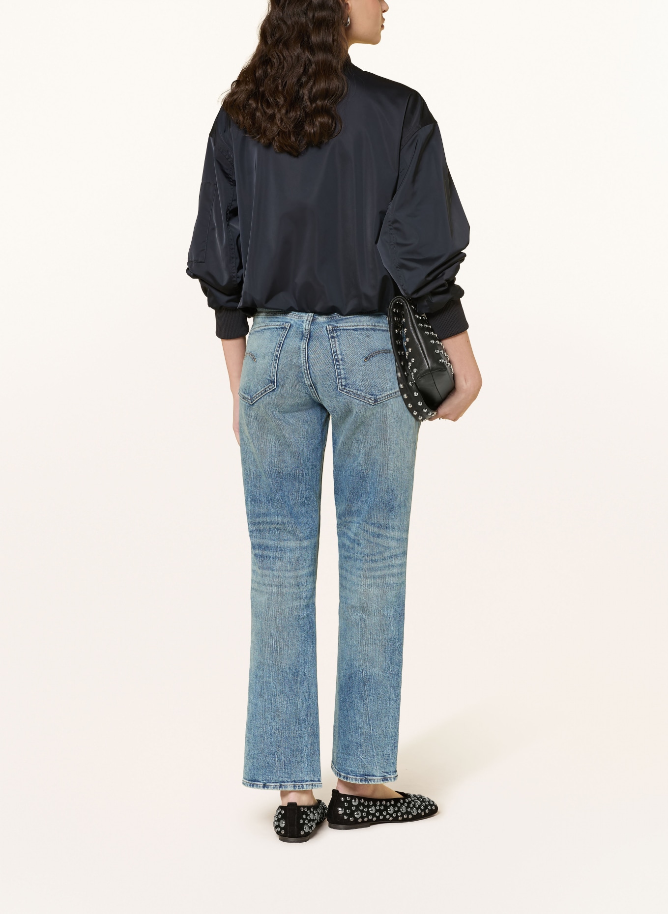 G-Star Straight Jeans: H914 faded blue halite