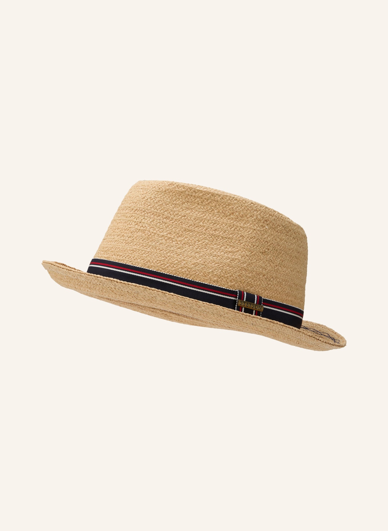 STETSON Hut PLAYER: COGNAC / DUNKELBLAU / WEISS