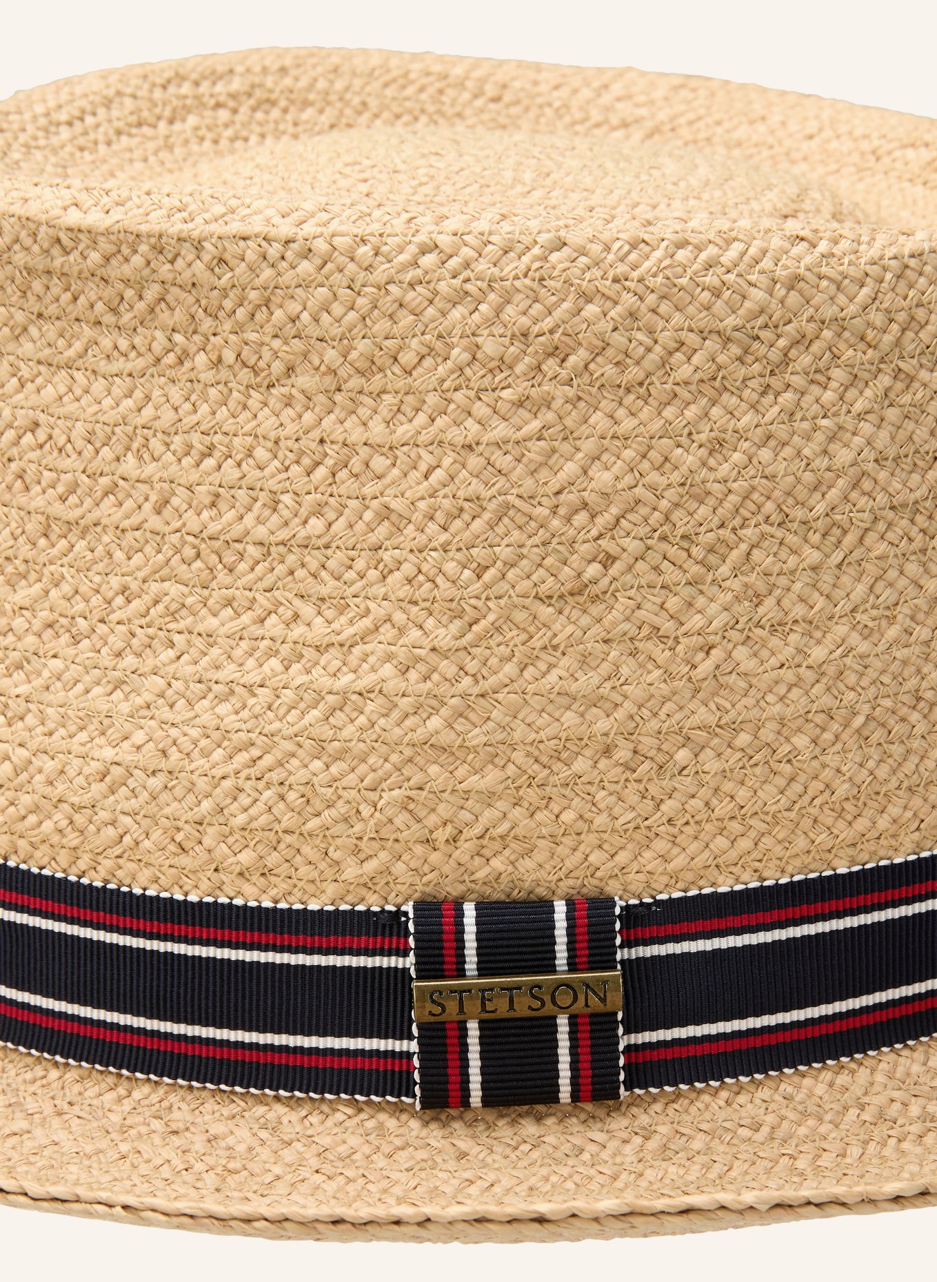 STETSON Hut PLAYER: COGNAC / DUNKELBLAU / WEISS