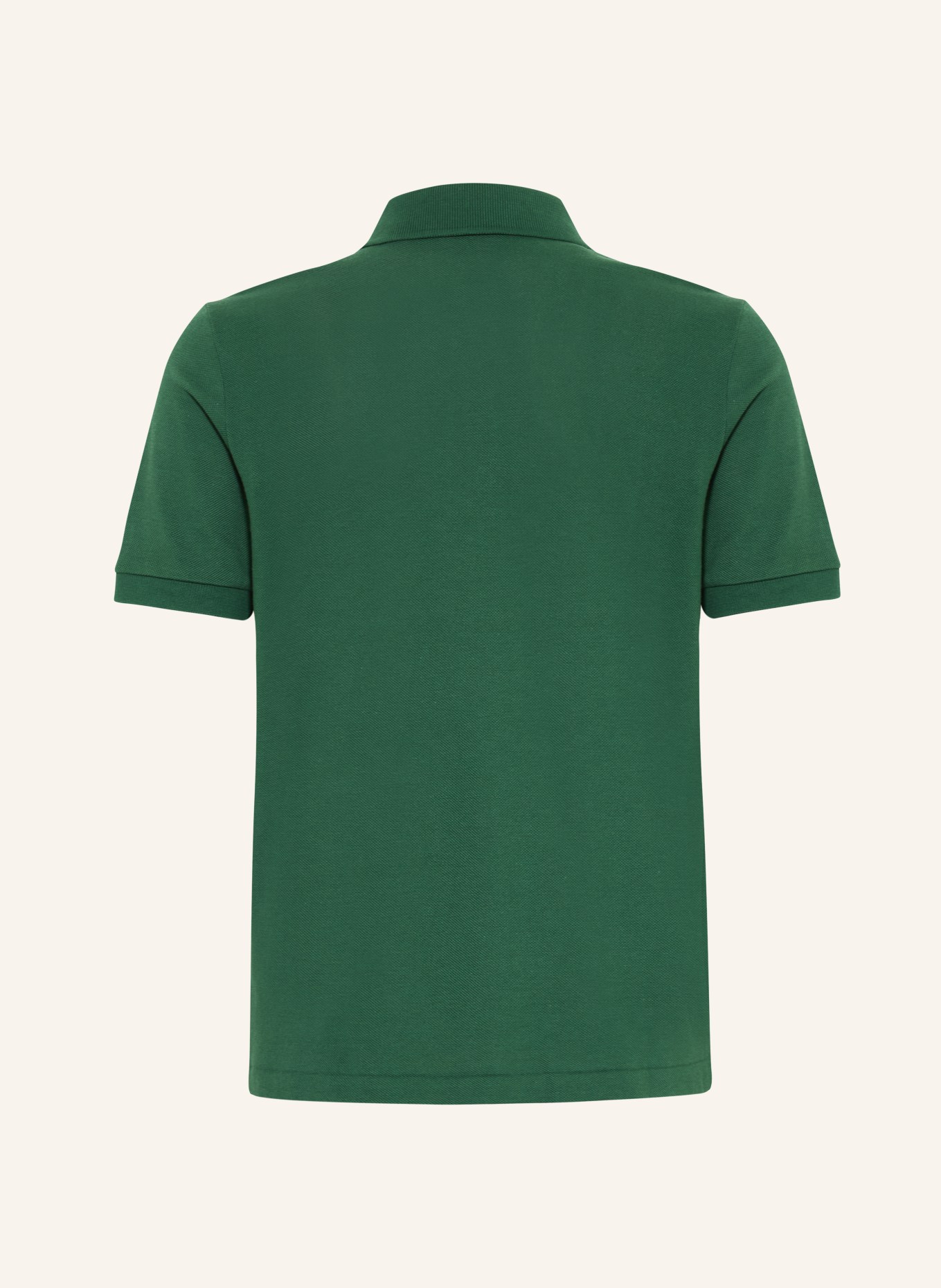 LACOSTE Piqué-Poloshirt: DUNKELGRÜN
