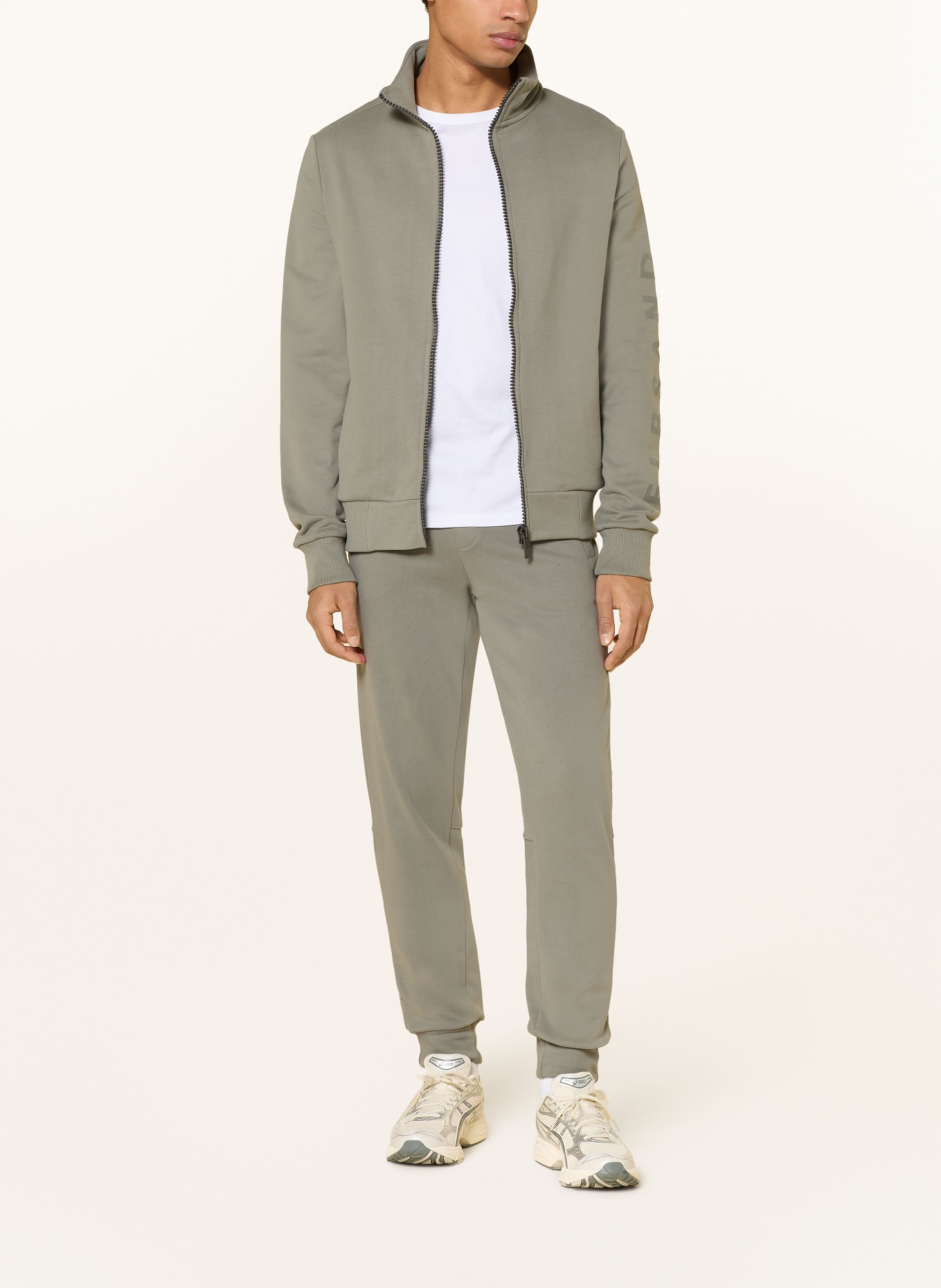 ELBSAND Sweatjacke LEVIN: GRAU