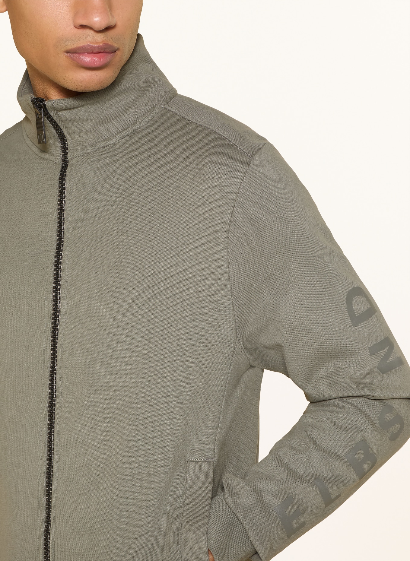 ELBSAND Sweatjacke LEVIN: GRAU