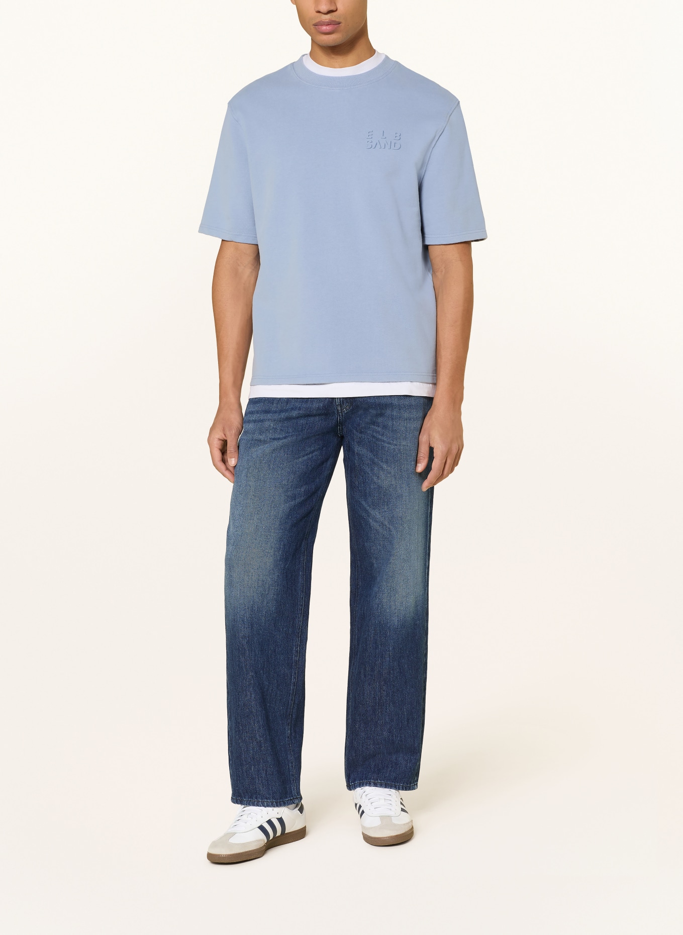 ELBSAND Mikina DAAN: TMAVĚ MODRÁ