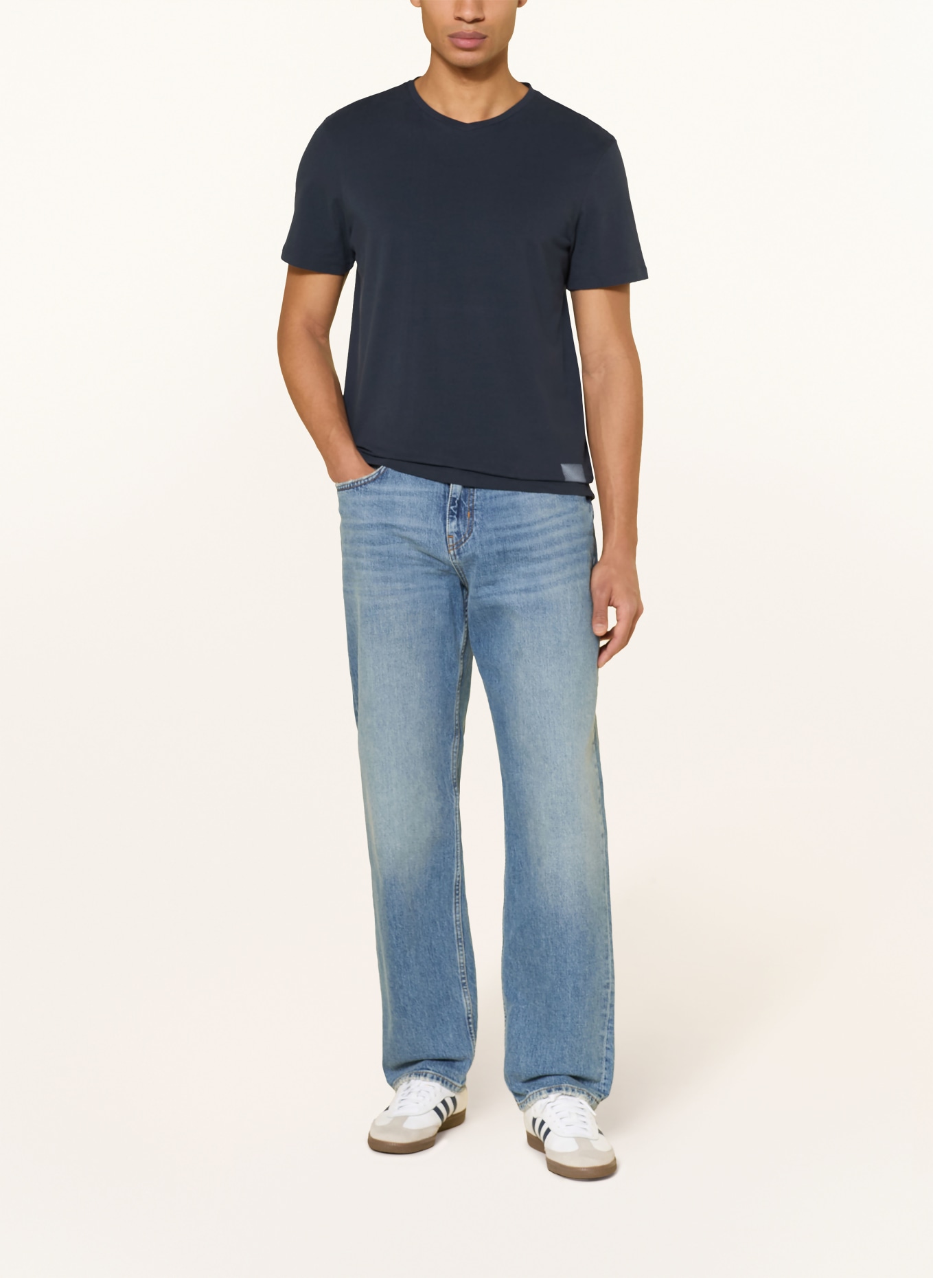 ELBSAND T-Shirt KLAAS: DUNKELBLAU