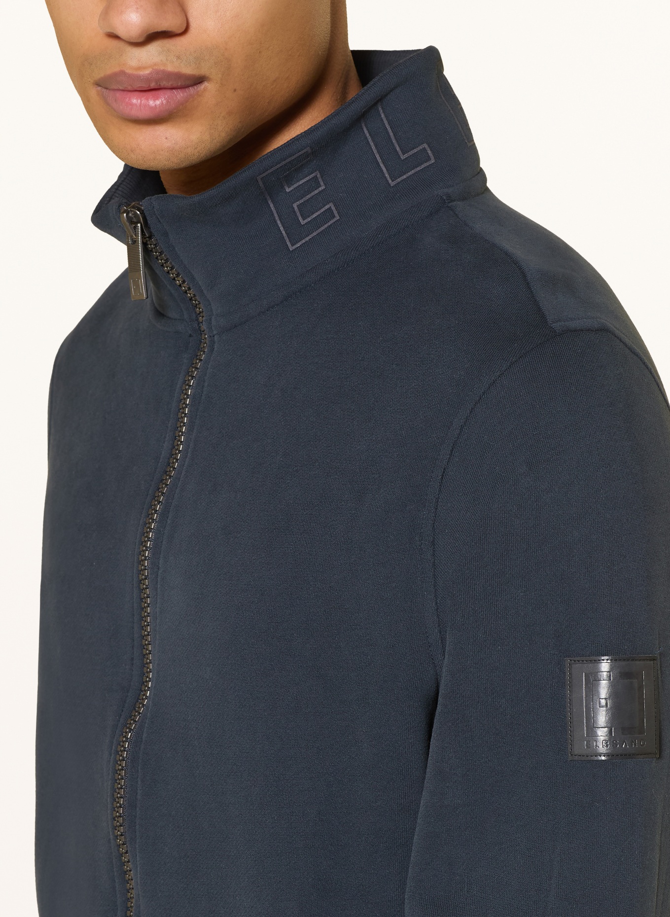 ELBSAND Mikina BJARNE: TMAVĚ MODRÁ