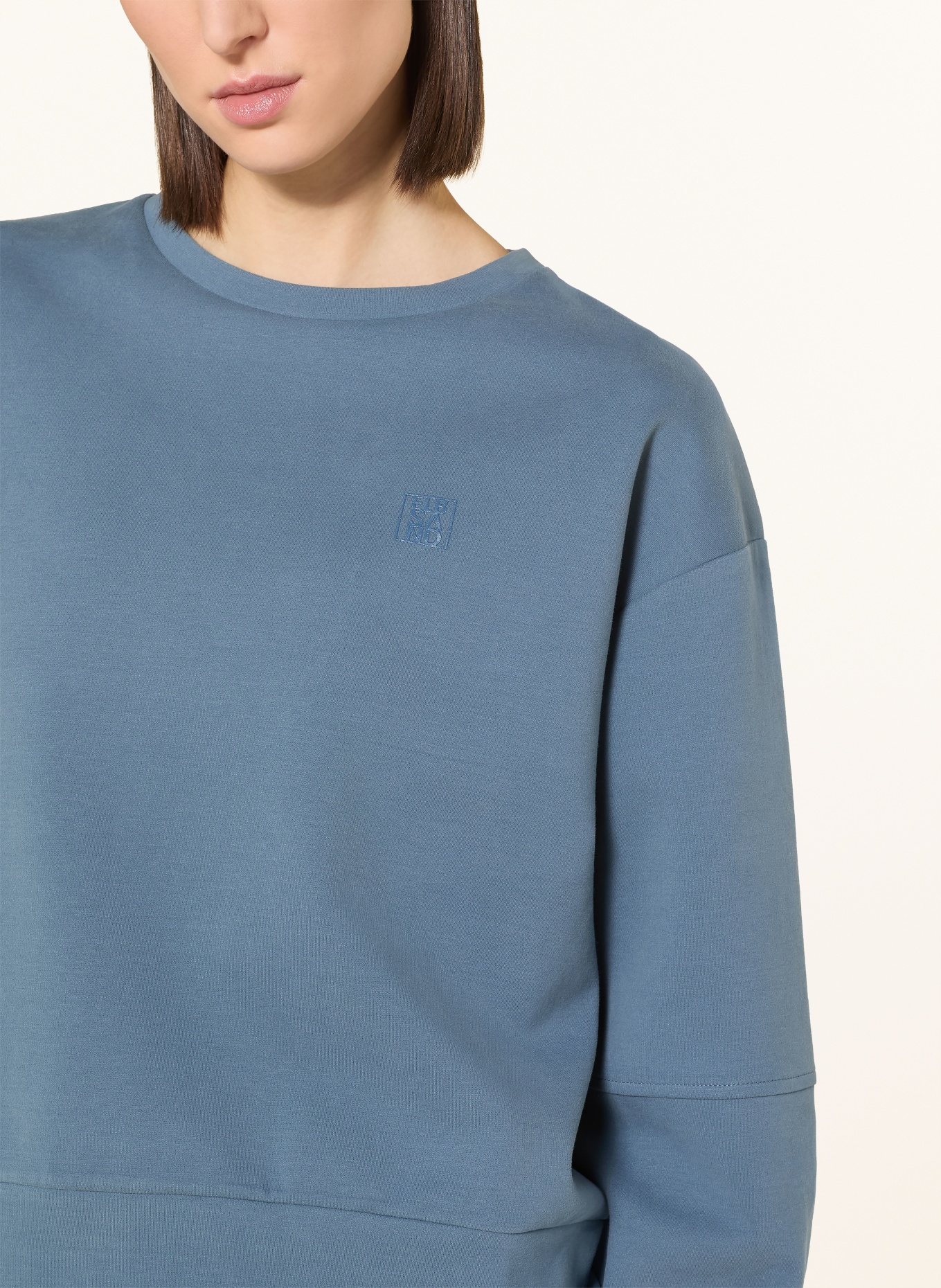 ELBSAND GESKE sweatshirt: BLUE GRAY