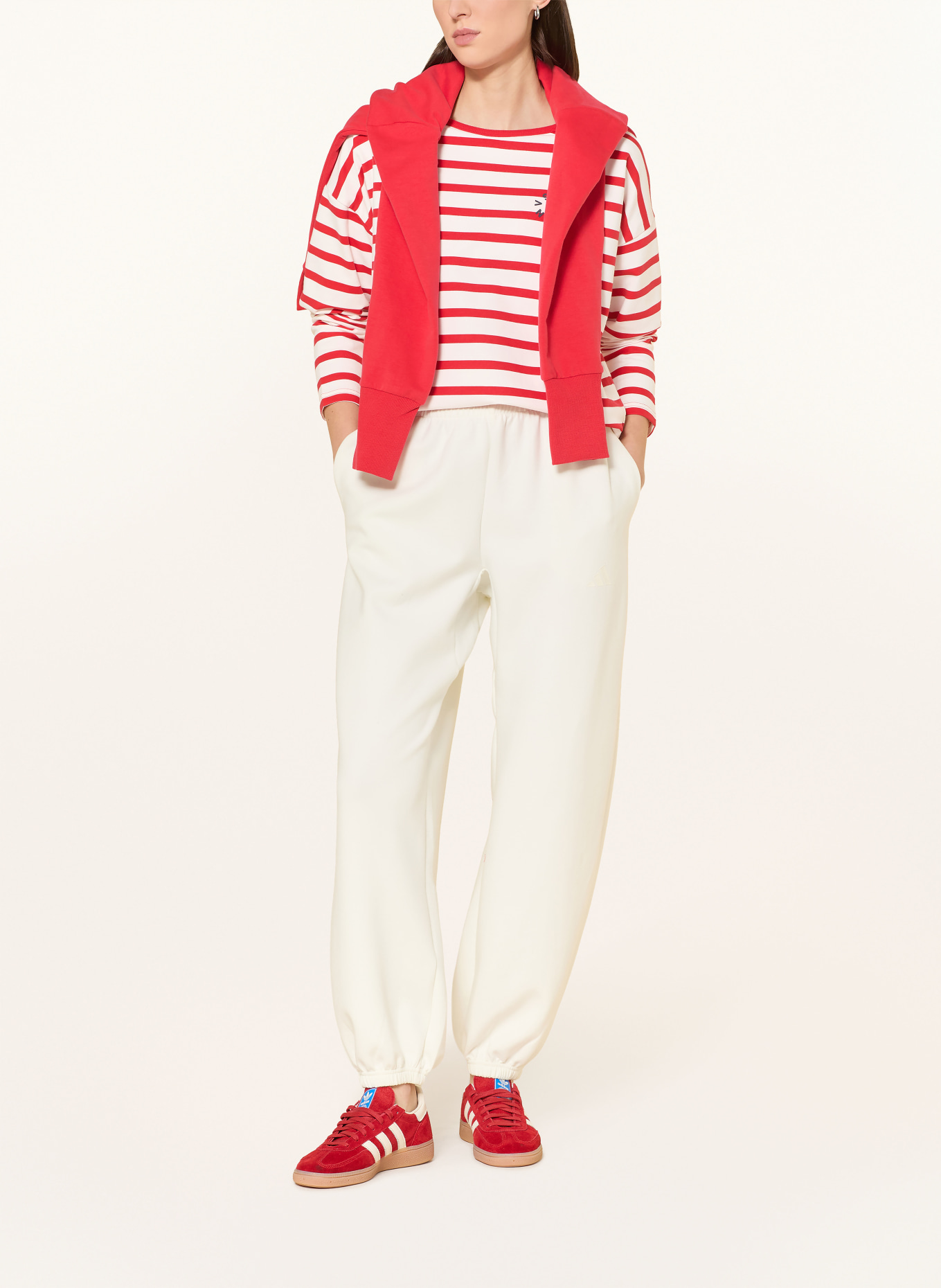 ELBSAND Dlouhé rukávy ELVA: BÍLÁ / ČERVENÁ / ČERNÁ