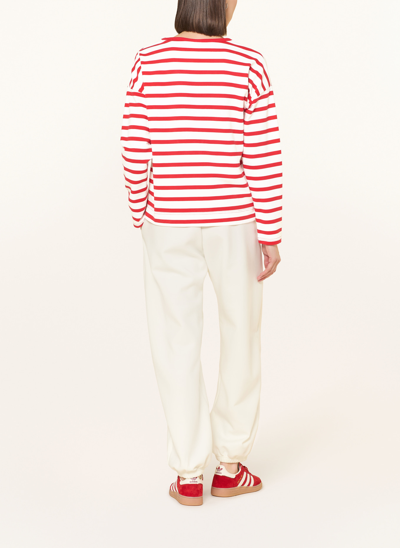 ELBSAND Dlouhé rukávy ELVA: BÍLÁ / ČERVENÁ / ČERNÁ