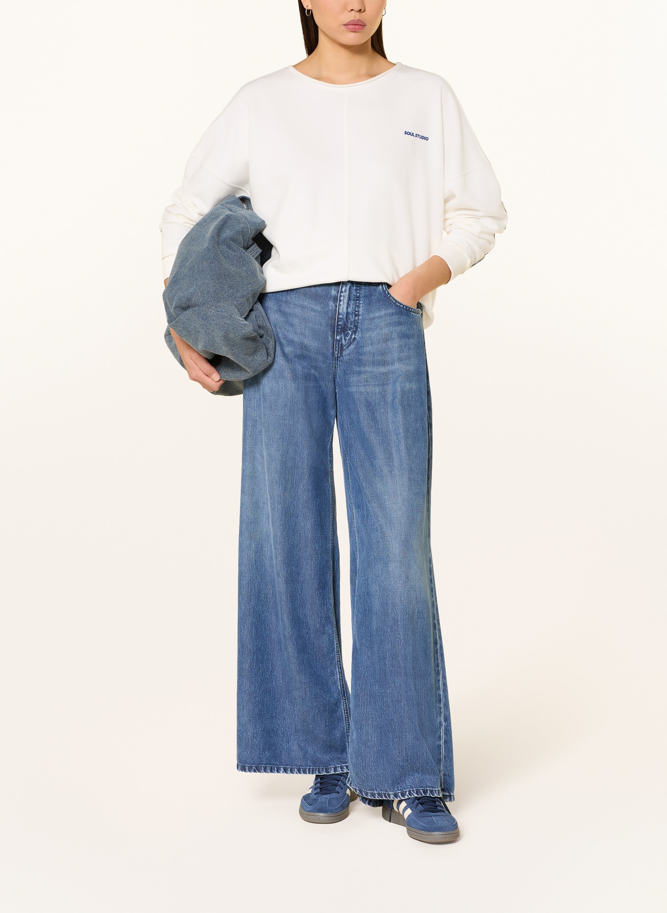 Smith & Soul Sweatshirt: ECRU