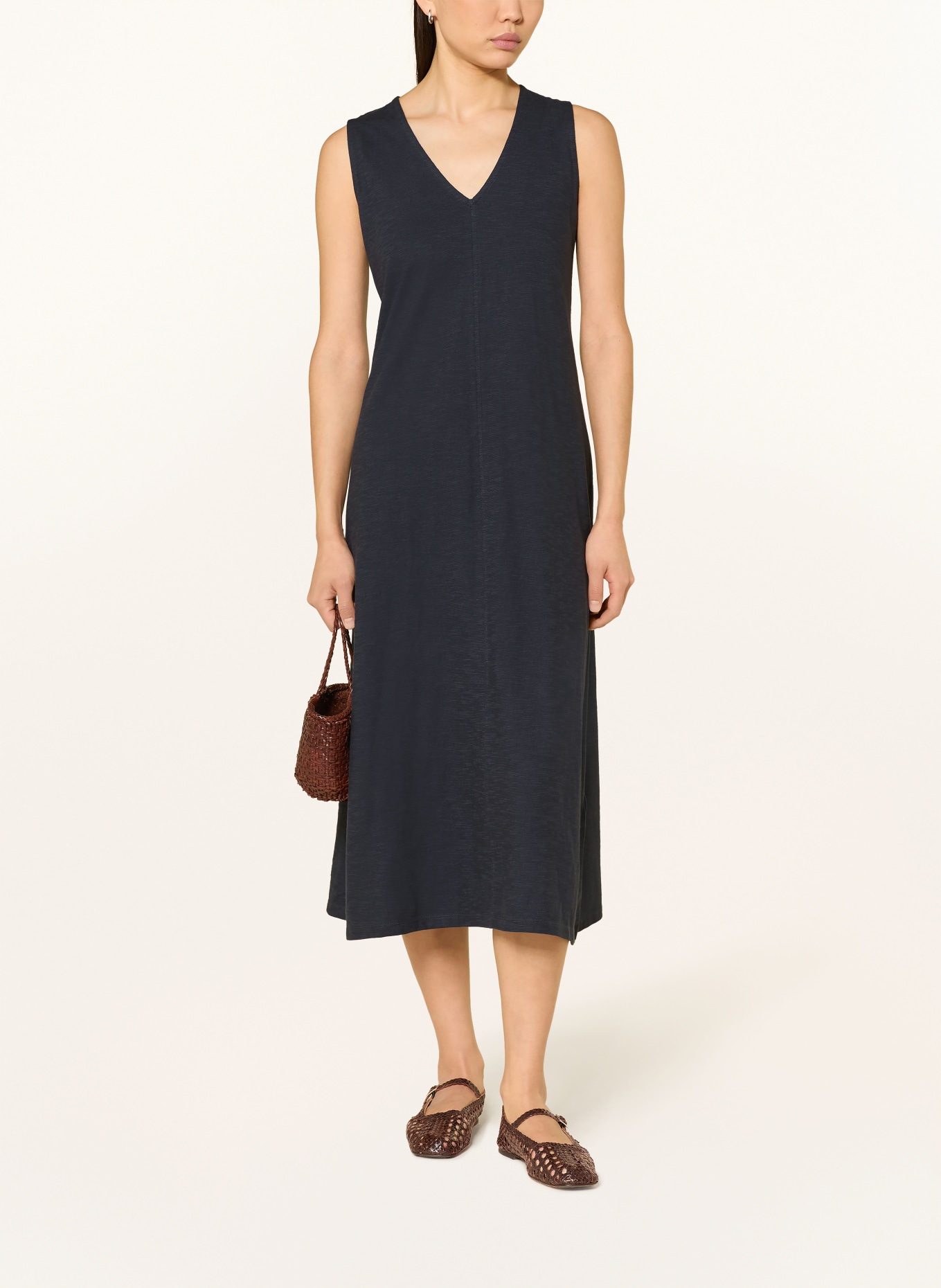 LANIUS šaty: TMAVĚ MODRÁ