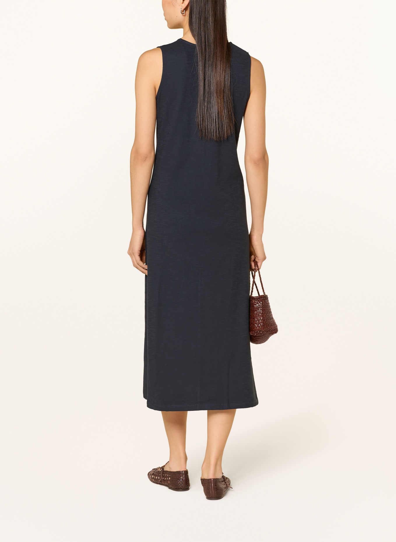 LANIUS šaty: TMAVĚ MODRÁ