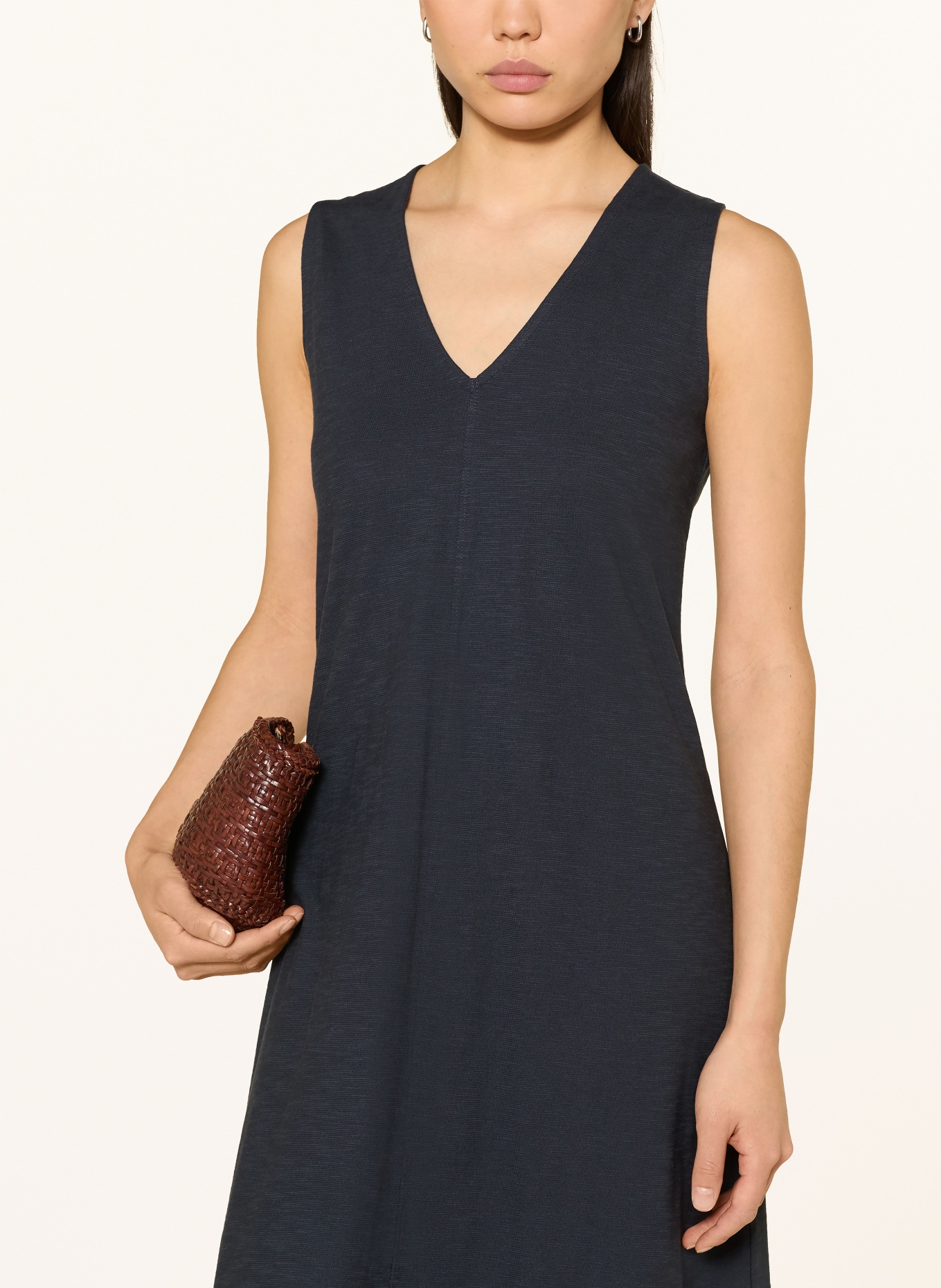 LANIUS šaty: TMAVĚ MODRÁ