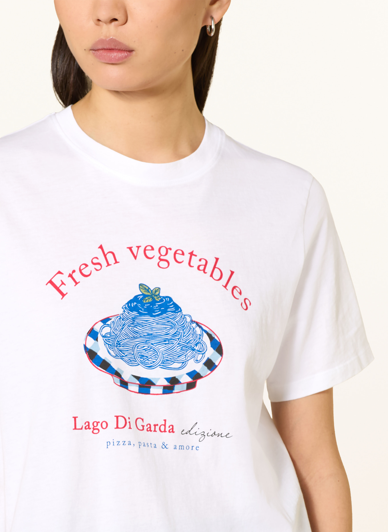 LANIUS tričko: BÍLÁ