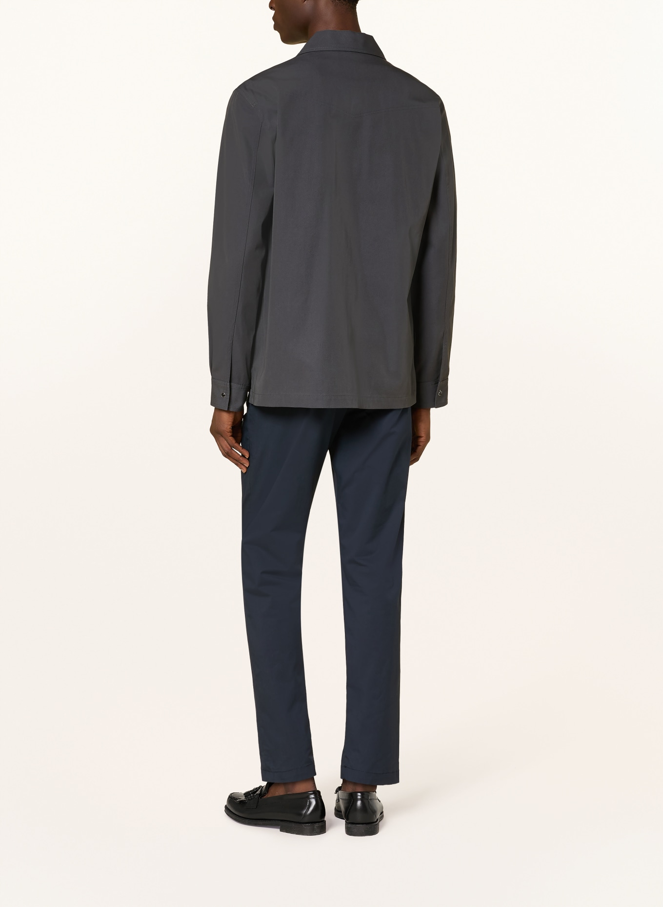 MYTHS Hose Extra Slim Fit: DUNKELBLAU