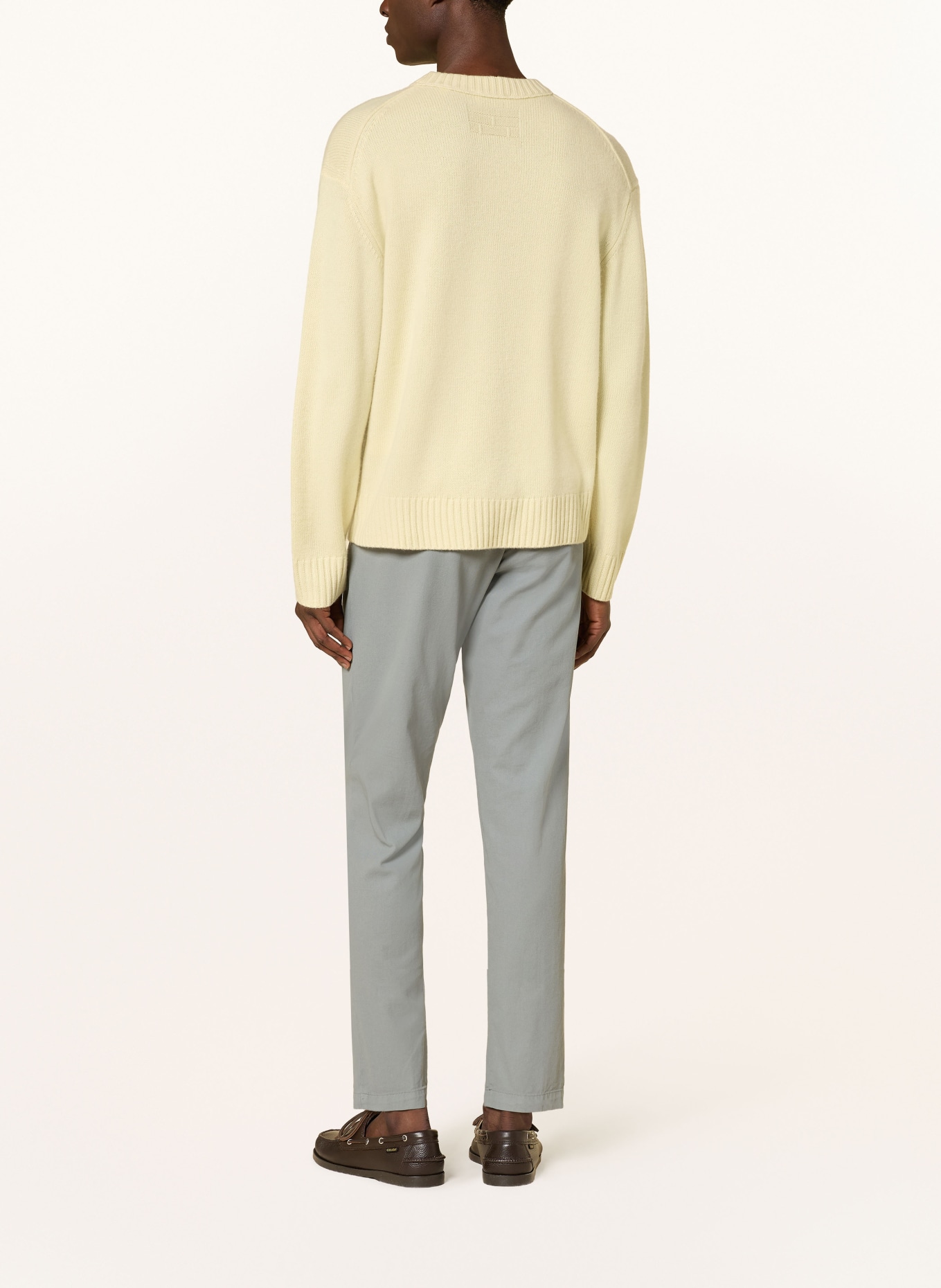 MYTHS Chino APOLLO Extra Slim Fit: ŠEDÁ