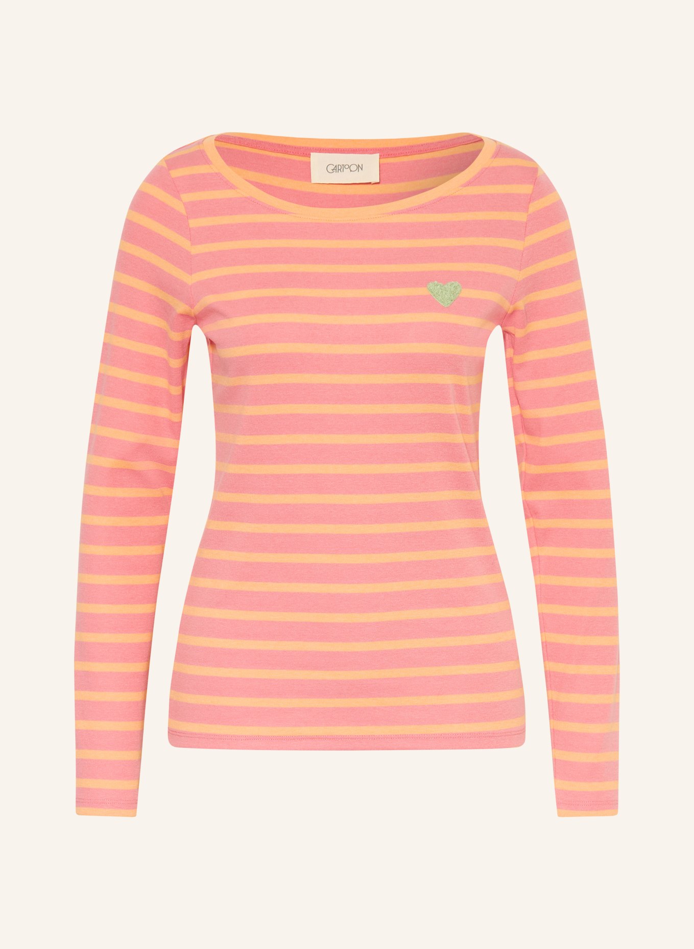 CARTOON Longsleeve: PINK / ORANGE