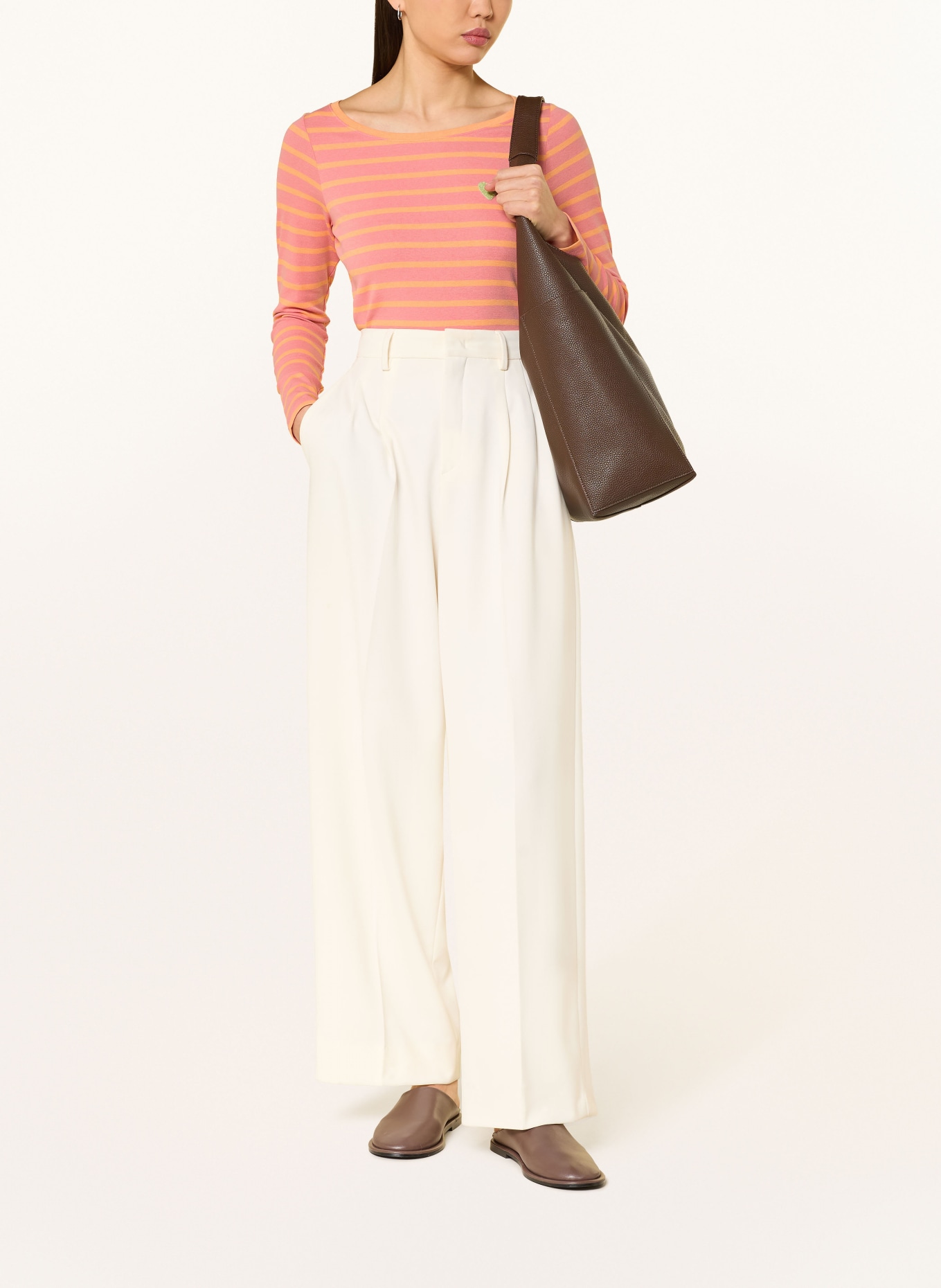 CARTOON Longsleeve: PINK / ORANGE