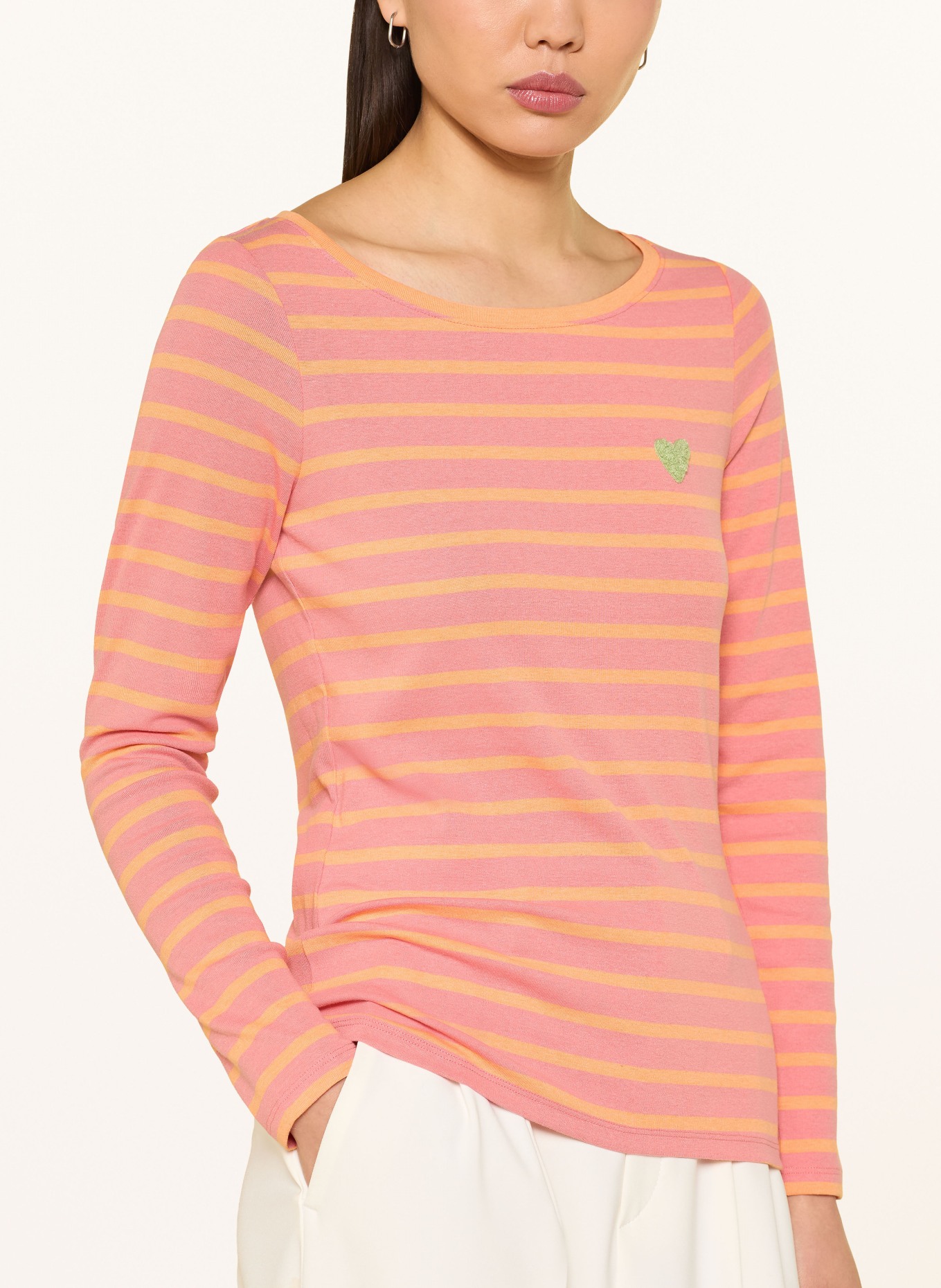 CARTOON Longsleeve: PINK / ORANGE