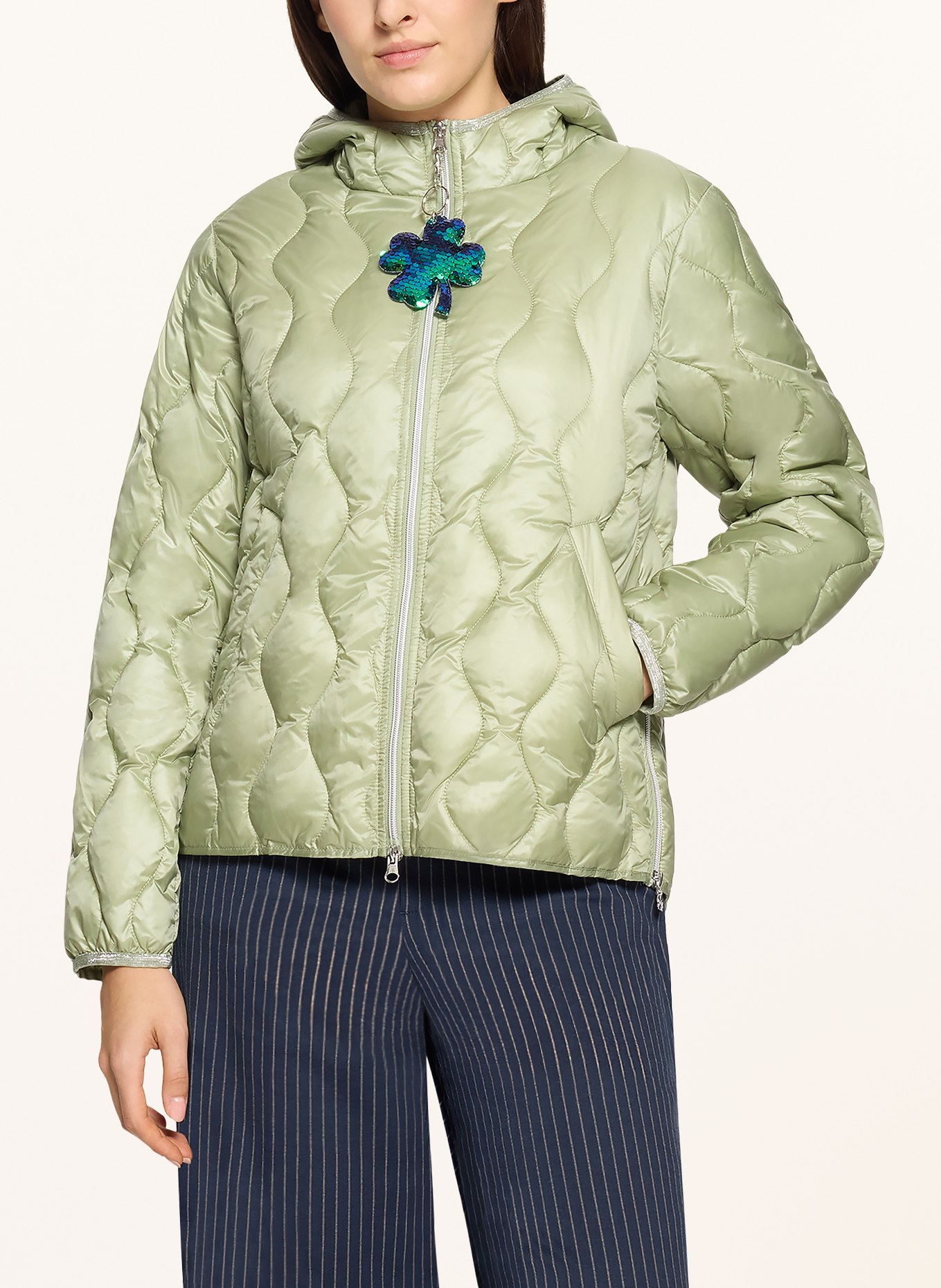 CARTOON Steppjacke: HELLGRÜN