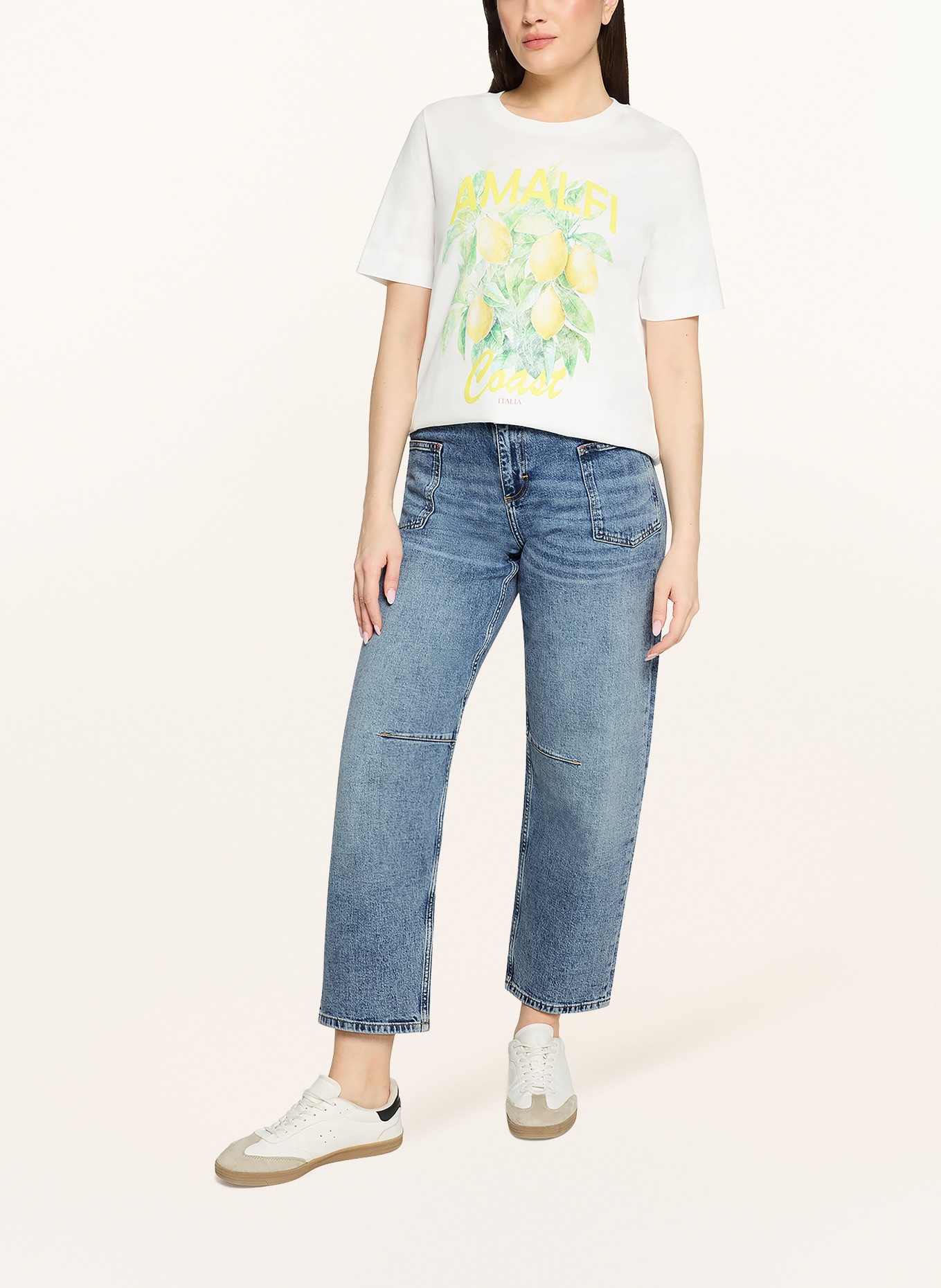 CARTOON Straight jeans: 8619 Middle Blue Denim