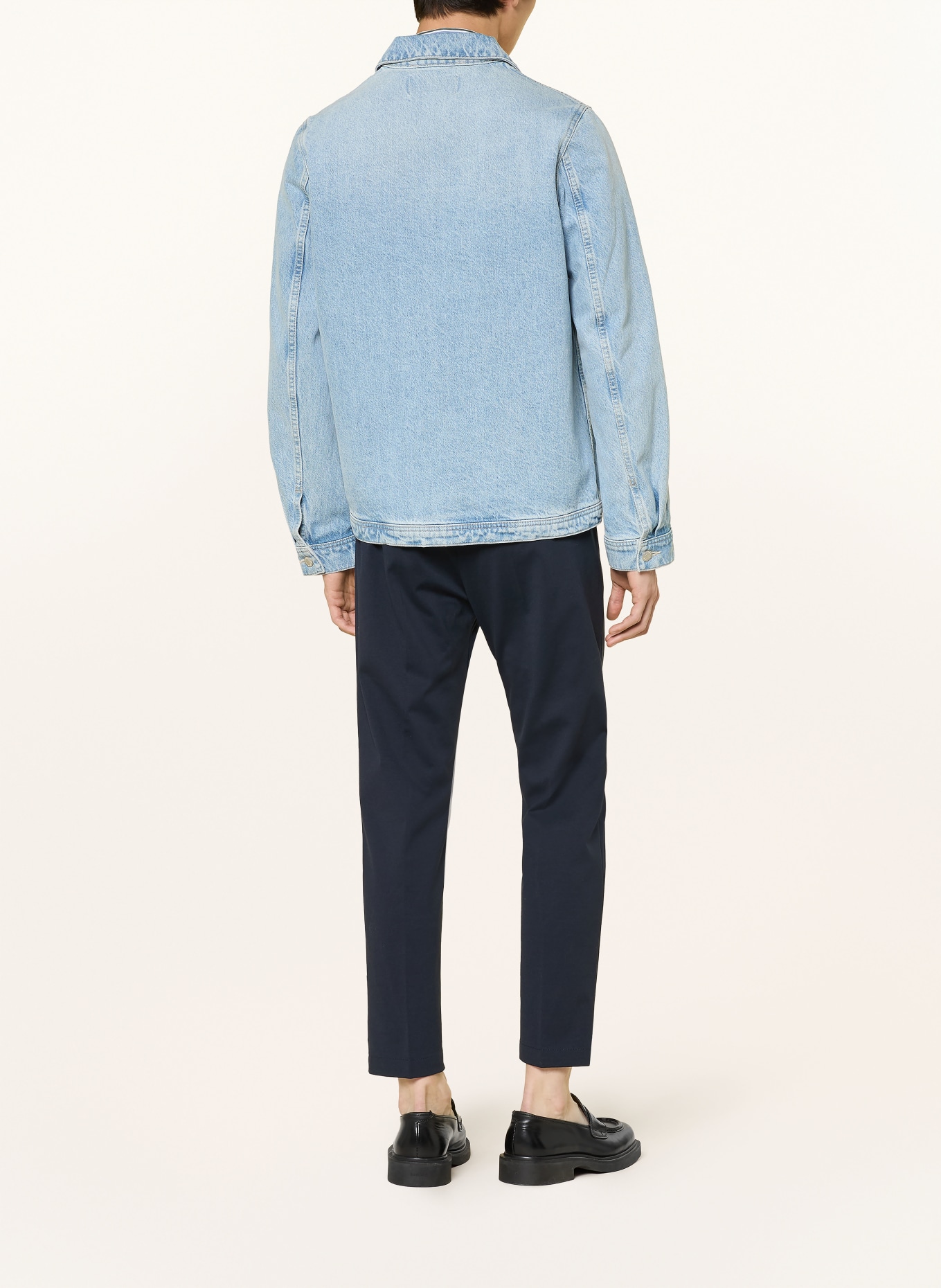 DRYKORN Anzughose CHASY Regular Fit mit verkürzter Beinlänge: 3000 blau