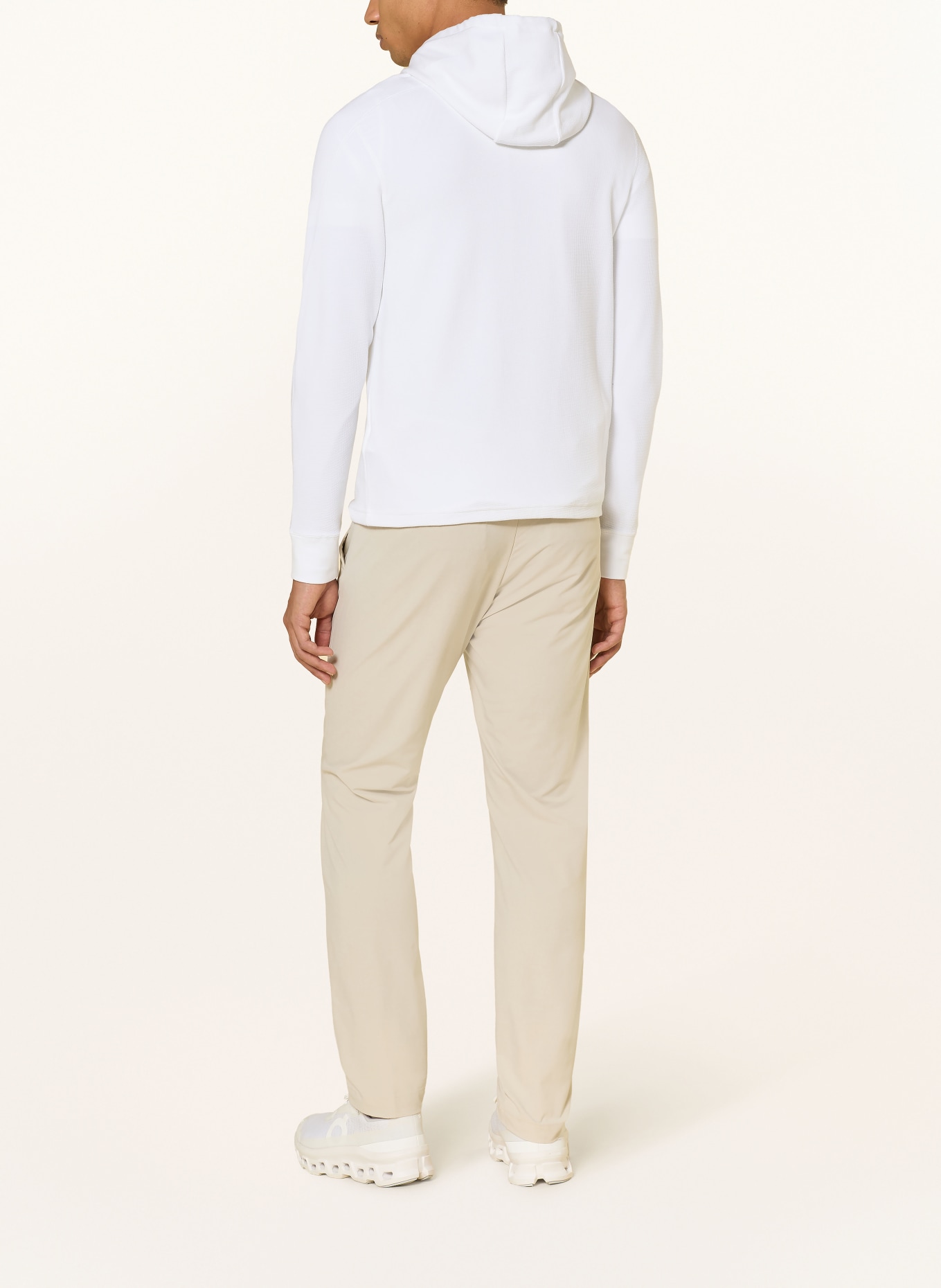 RLX RALPH LAUREN mikina s kapucí: BÍLÁ