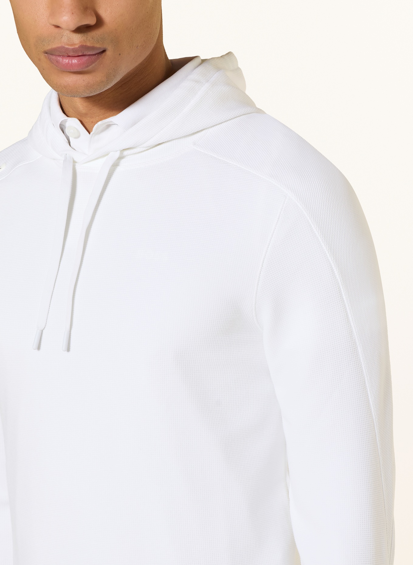 RLX RALPH LAUREN mikina s kapucí: BÍLÁ