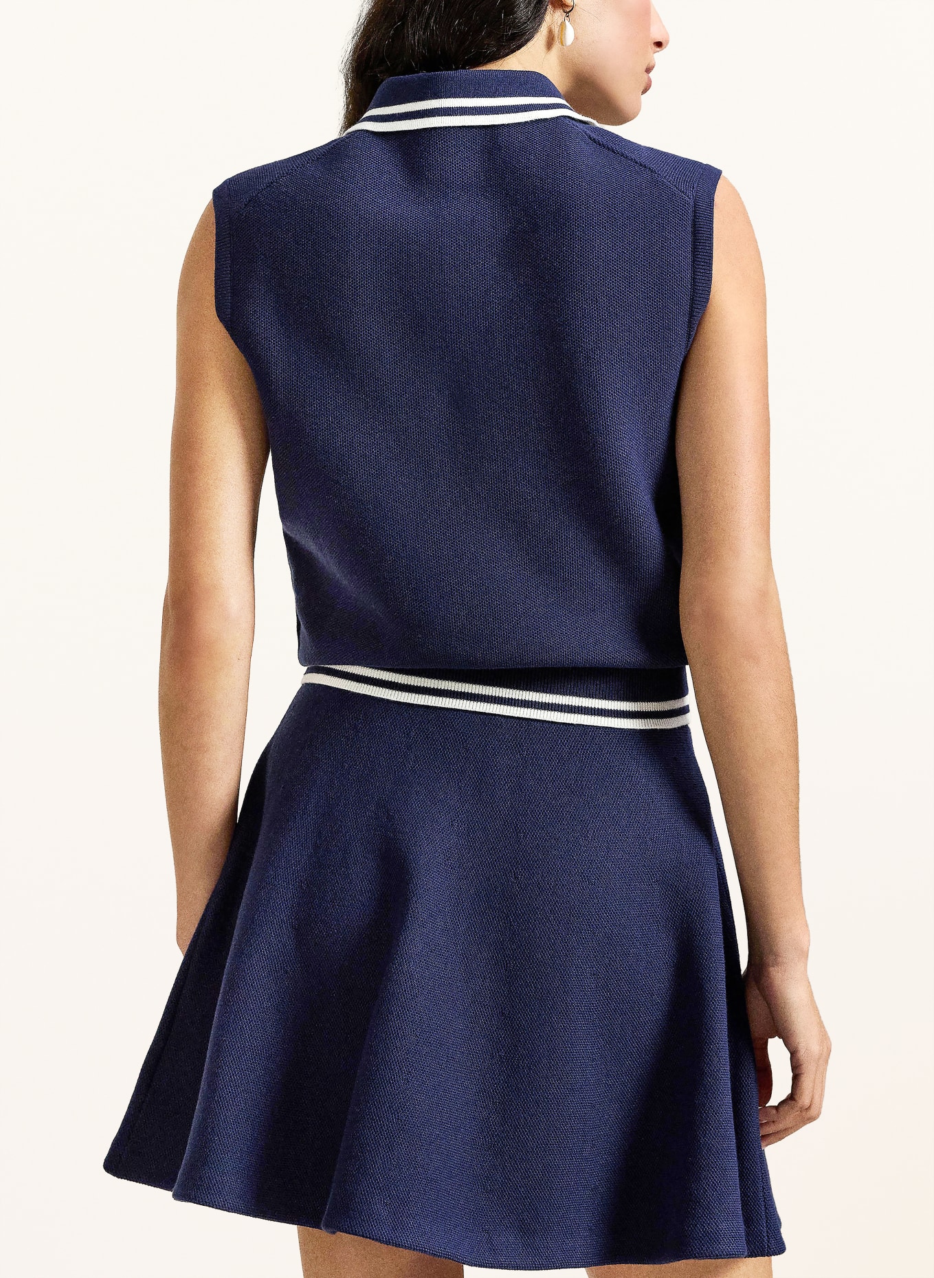 RLX RALPH LAUREN Funkcjonalna koszulka polo: GRANATOWY / BIAŁY