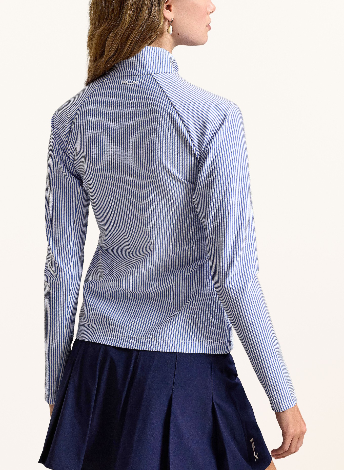 RLX RALPH LAUREN mid-layer jacket: BLUE / WHITE