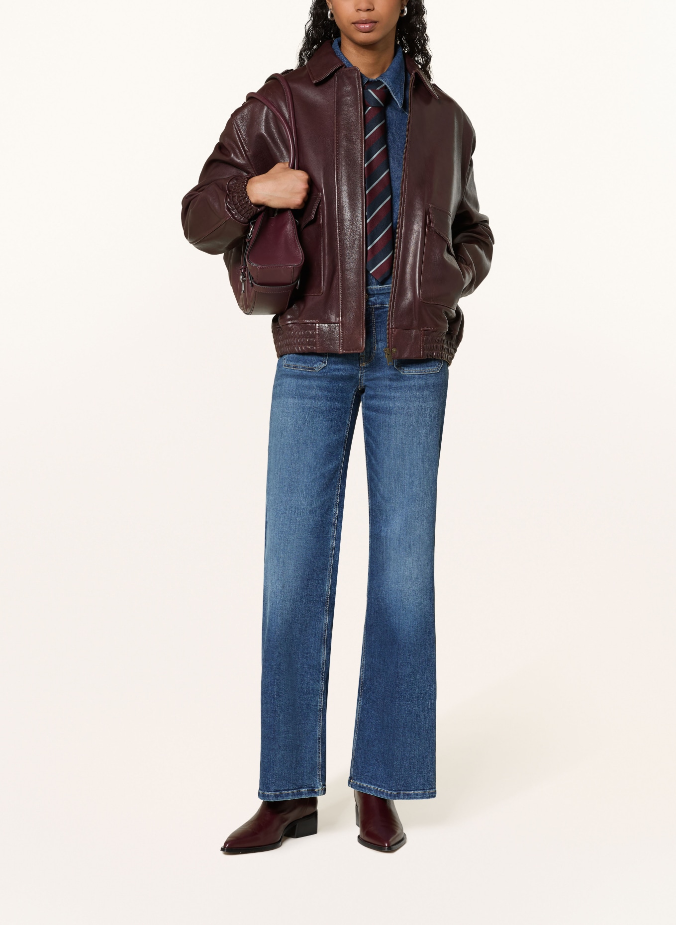 CAMBIO Wide Leg Jeans TESS: 5243 summer glam used