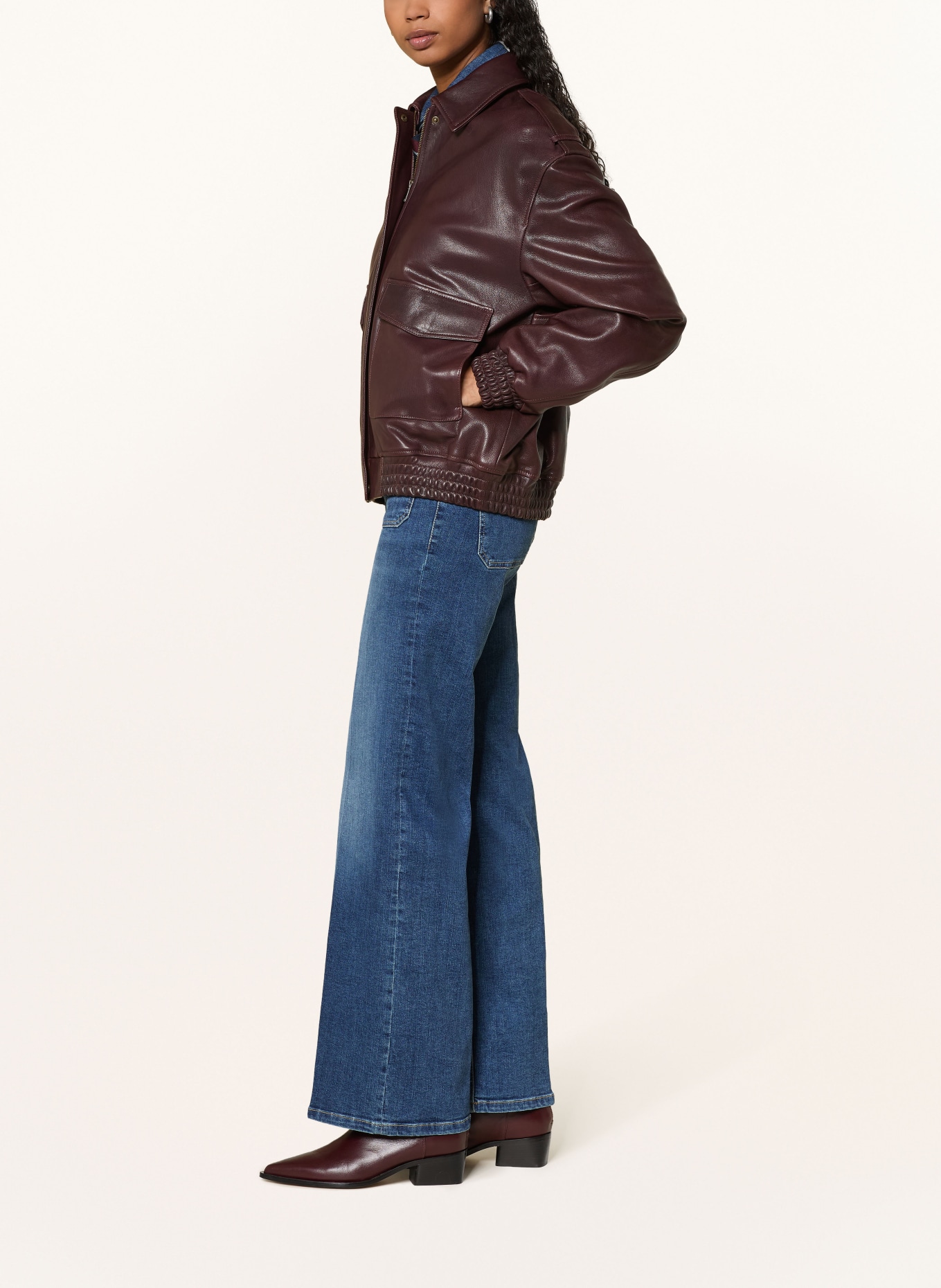 CAMBIO Wide Leg Jeans TESS: 5243 summer glam used