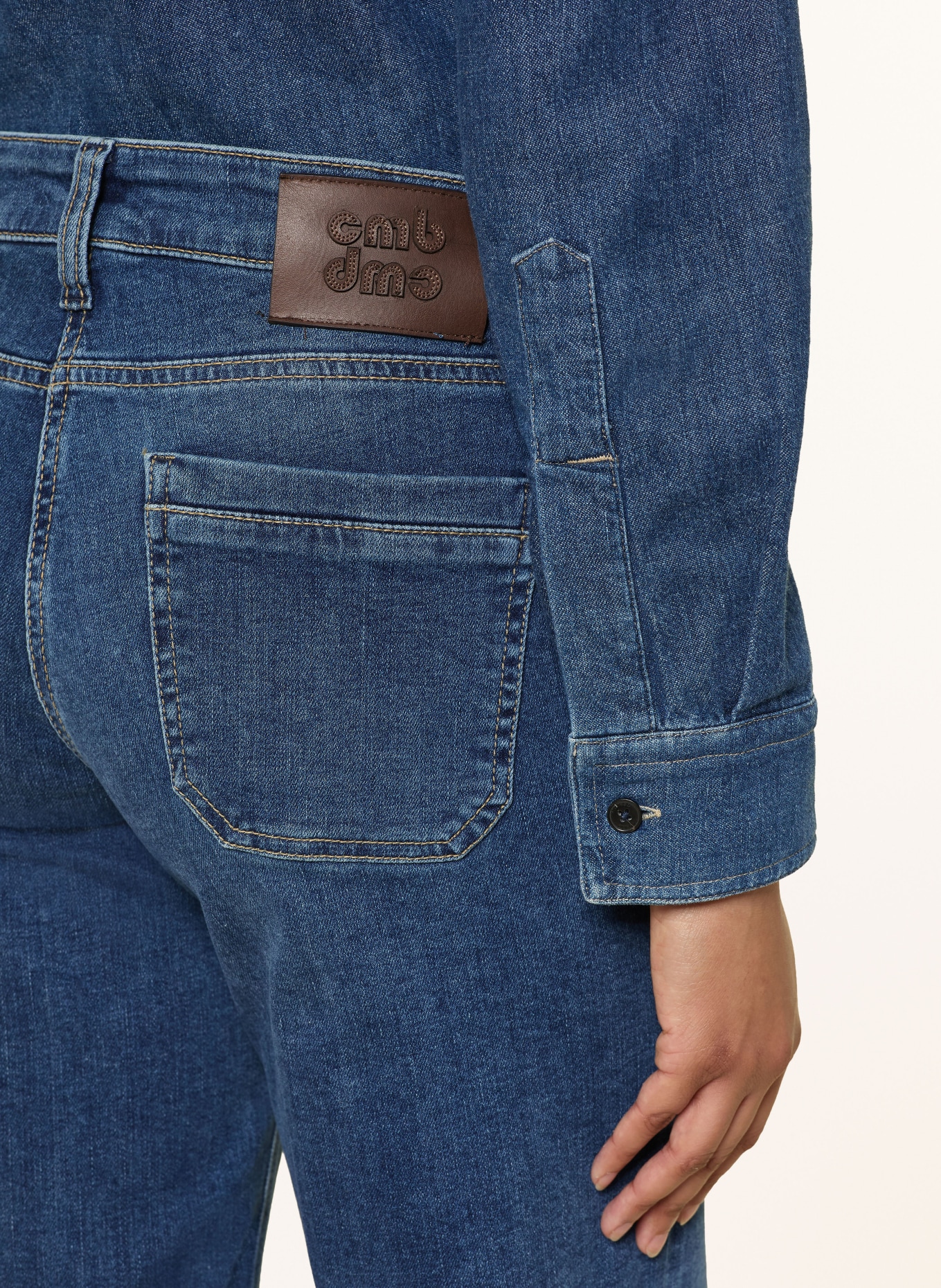 CAMBIO Wide Leg Jeans TESS: 5243 summer glam used