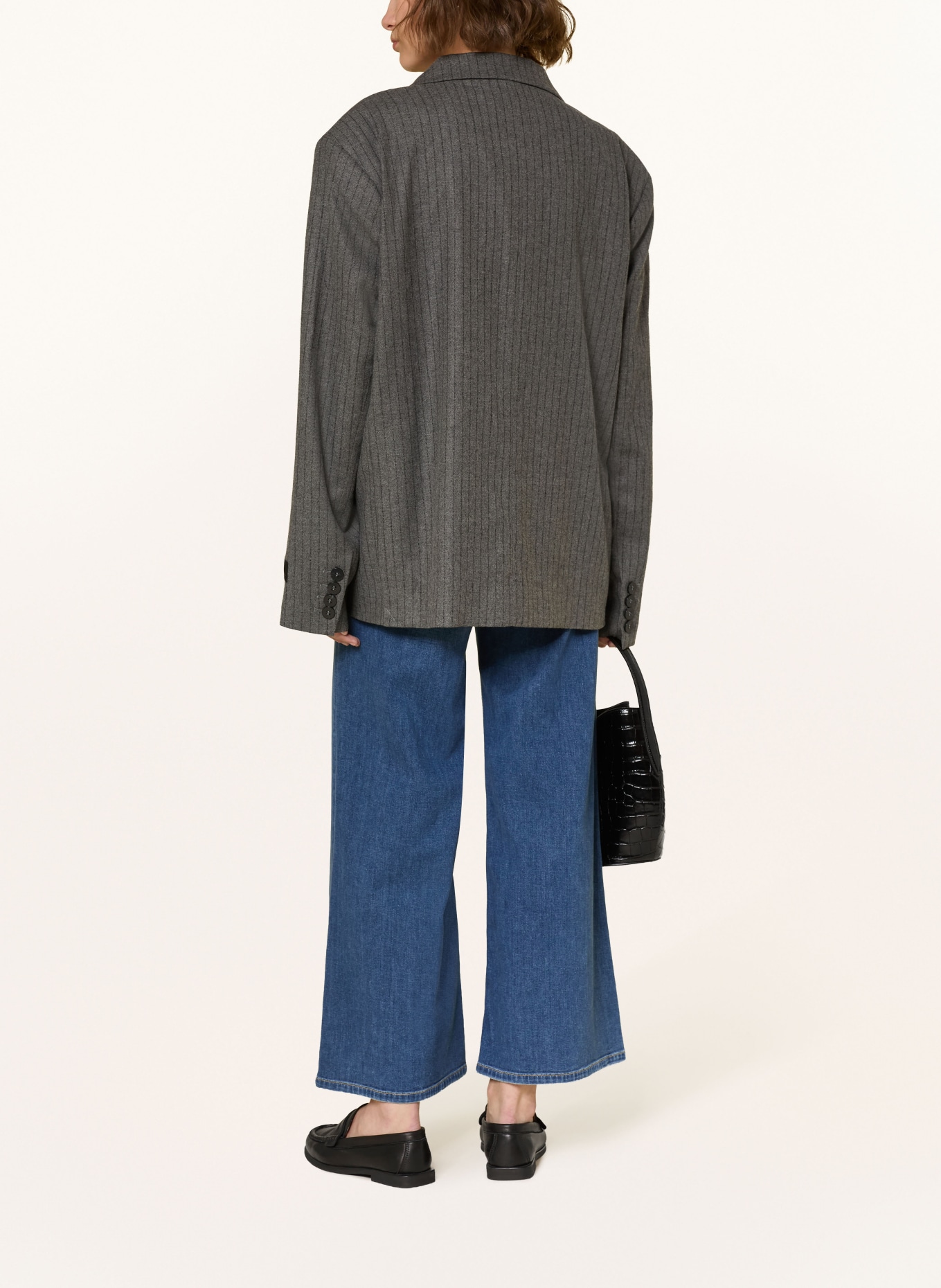 CAMBIO Wide Leg Jeans PALAZZO: 5062 peppy contrast wash