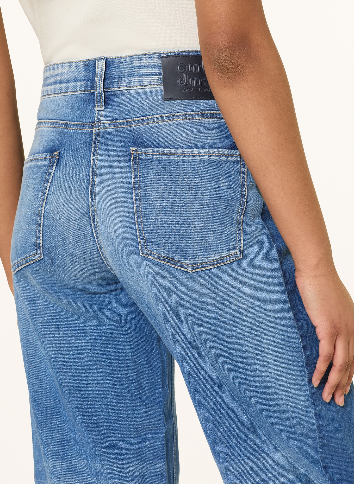 CAMBIO Džíny Barrel ORIA: 5201 lefthand patched