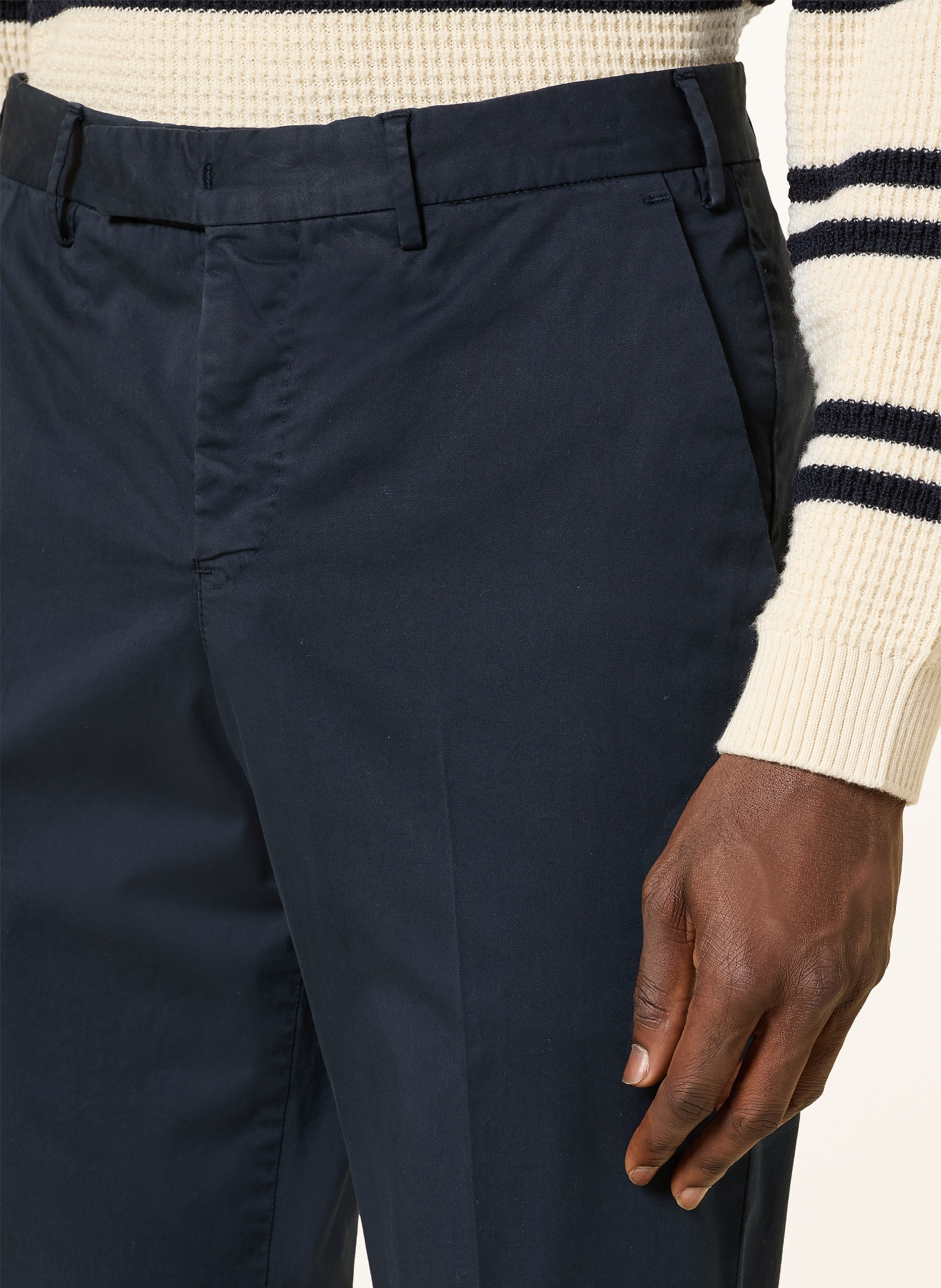 PT TORINO Chino Master Fit: DUNKELBLAU