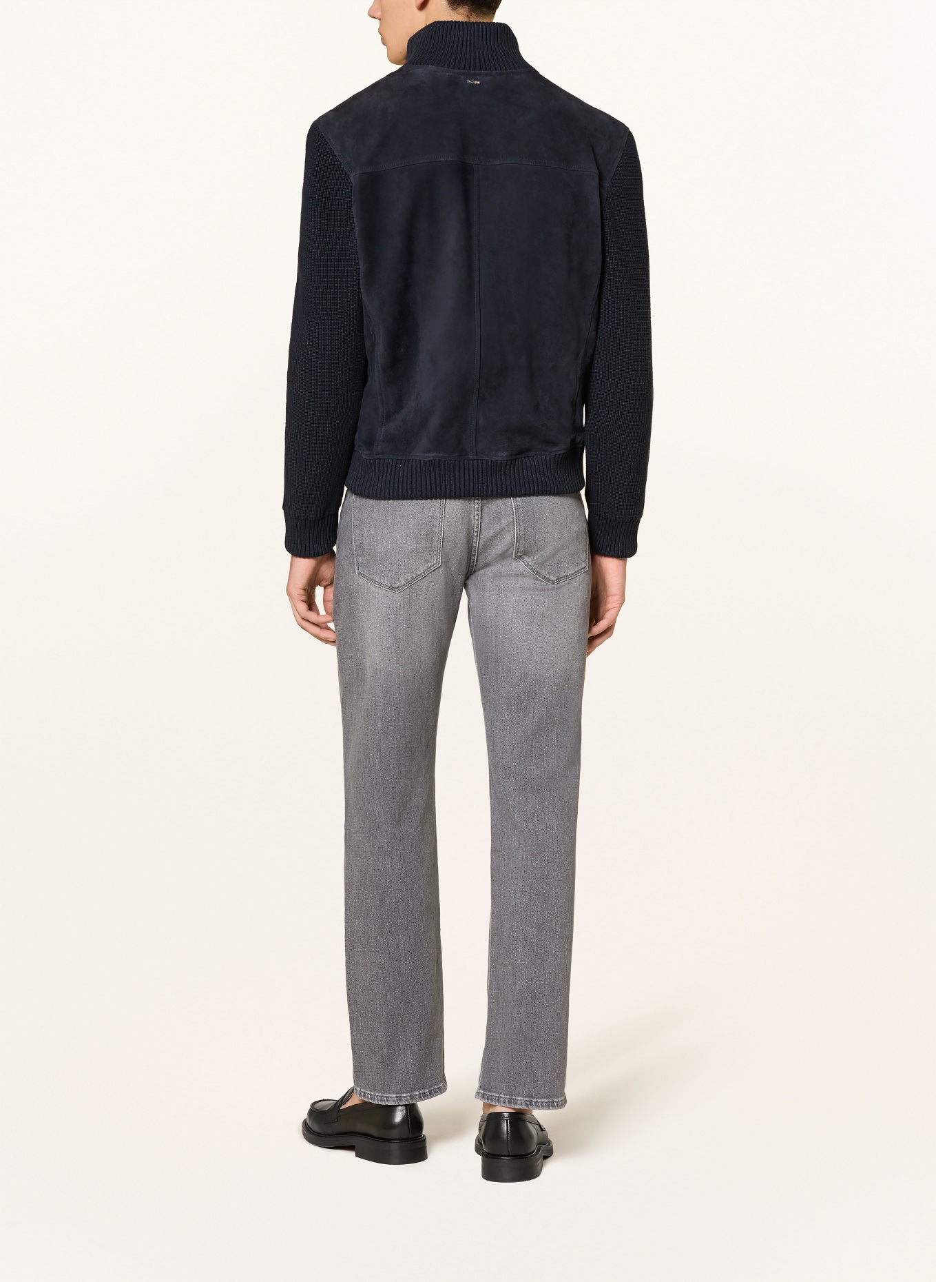 BRAX Jeans CLINT Regular Fit: 07 GREY STEEL USED