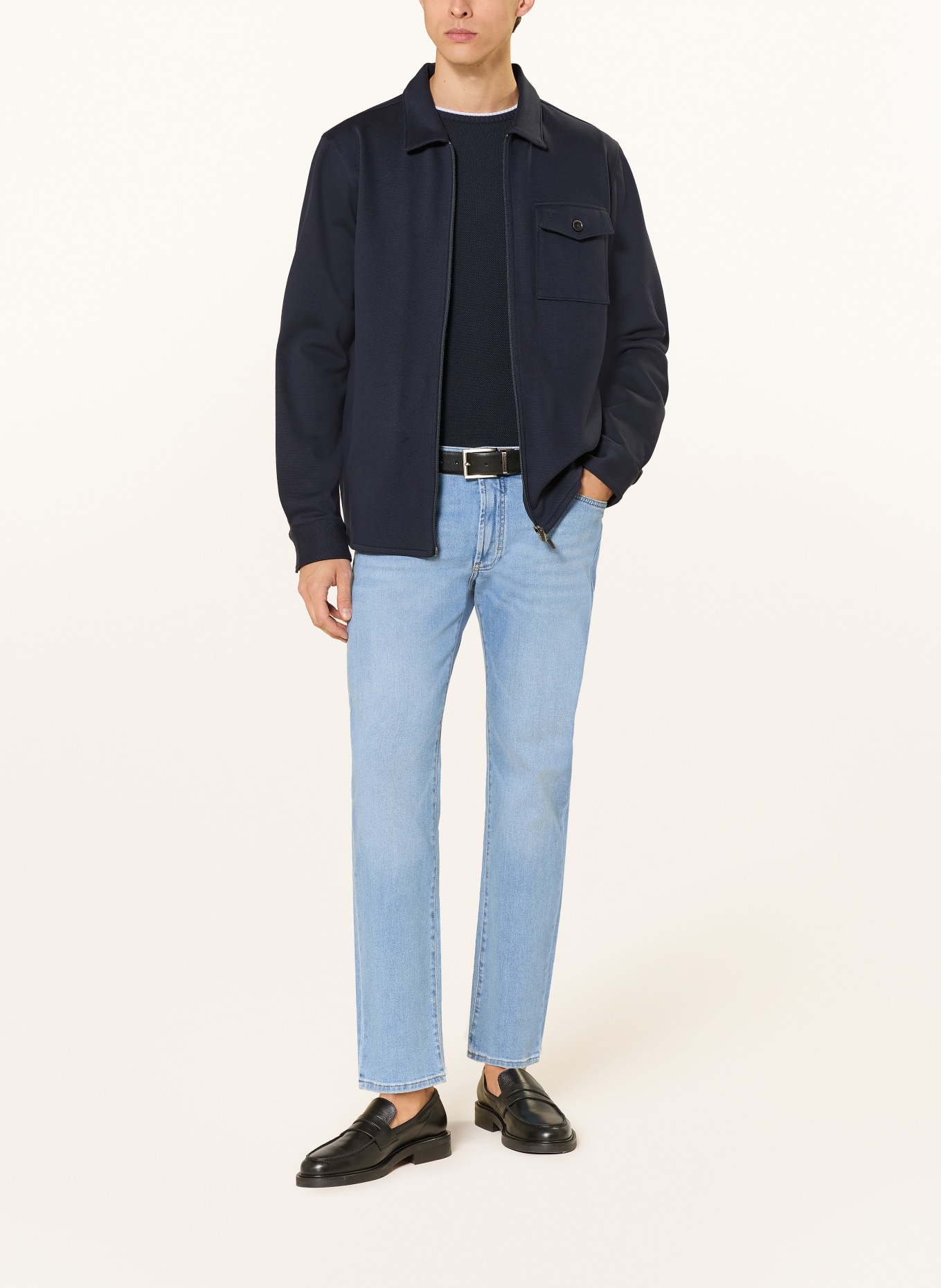 BRAX Jeans CLINT Regular Fit: 18 WARM DAYS BLUE USED